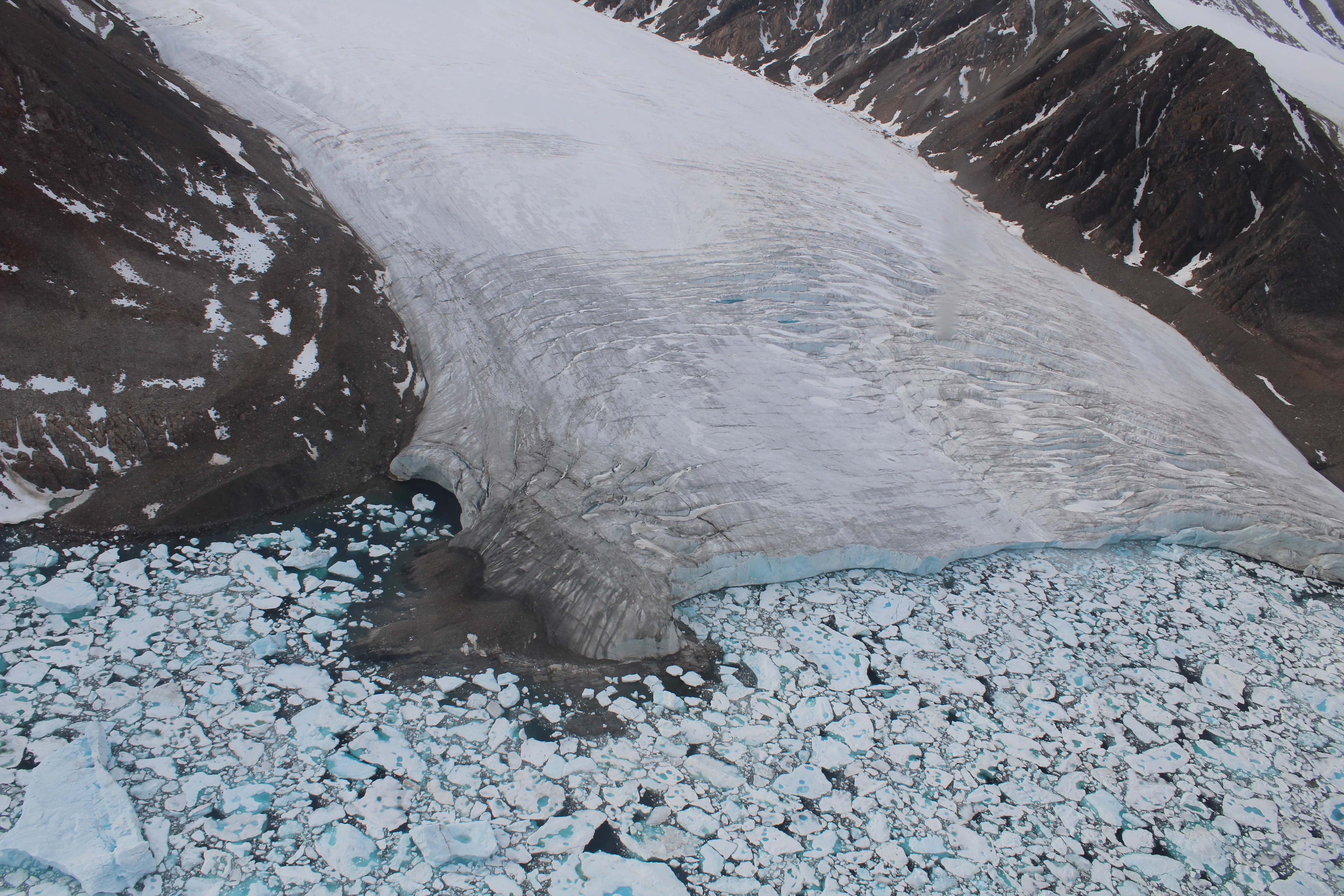 Les glaciers de l'Arctique canadien ont rétréci depuis 1960 selon les données de l'ISMER.
