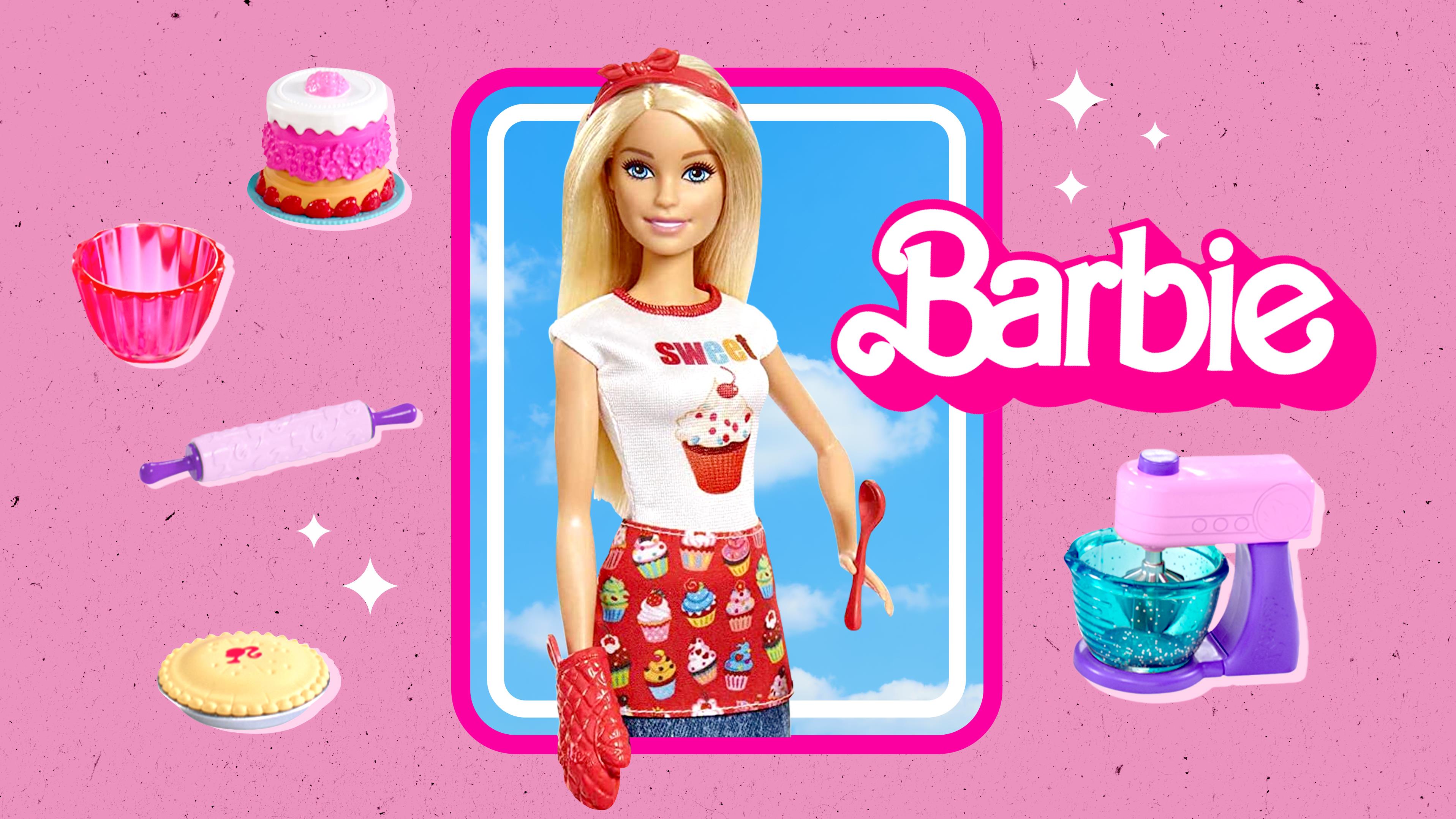 Un gâteau à l'effigie de Barbie