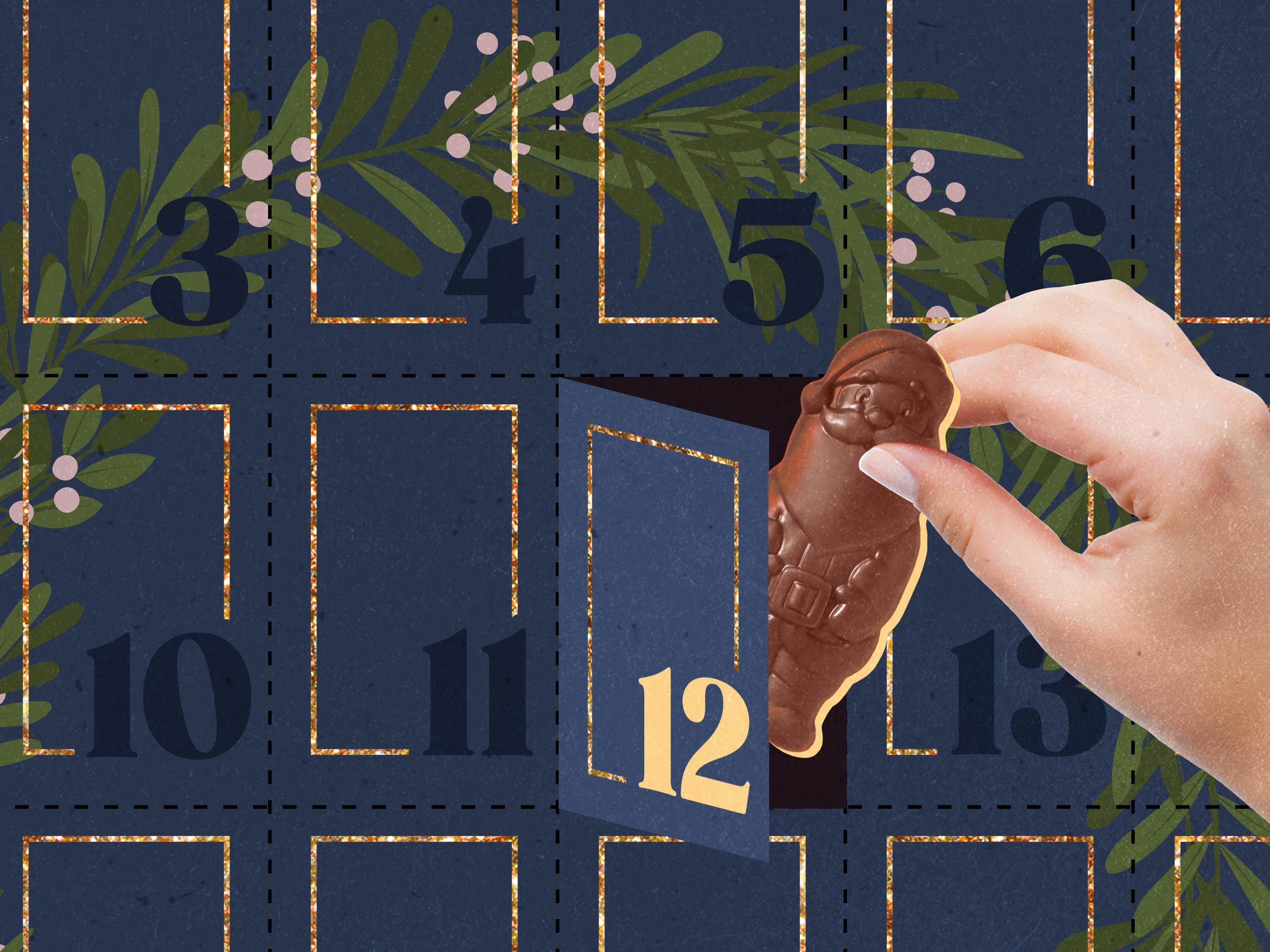 Calendrier de l'Avent - Histoire de Chocolat