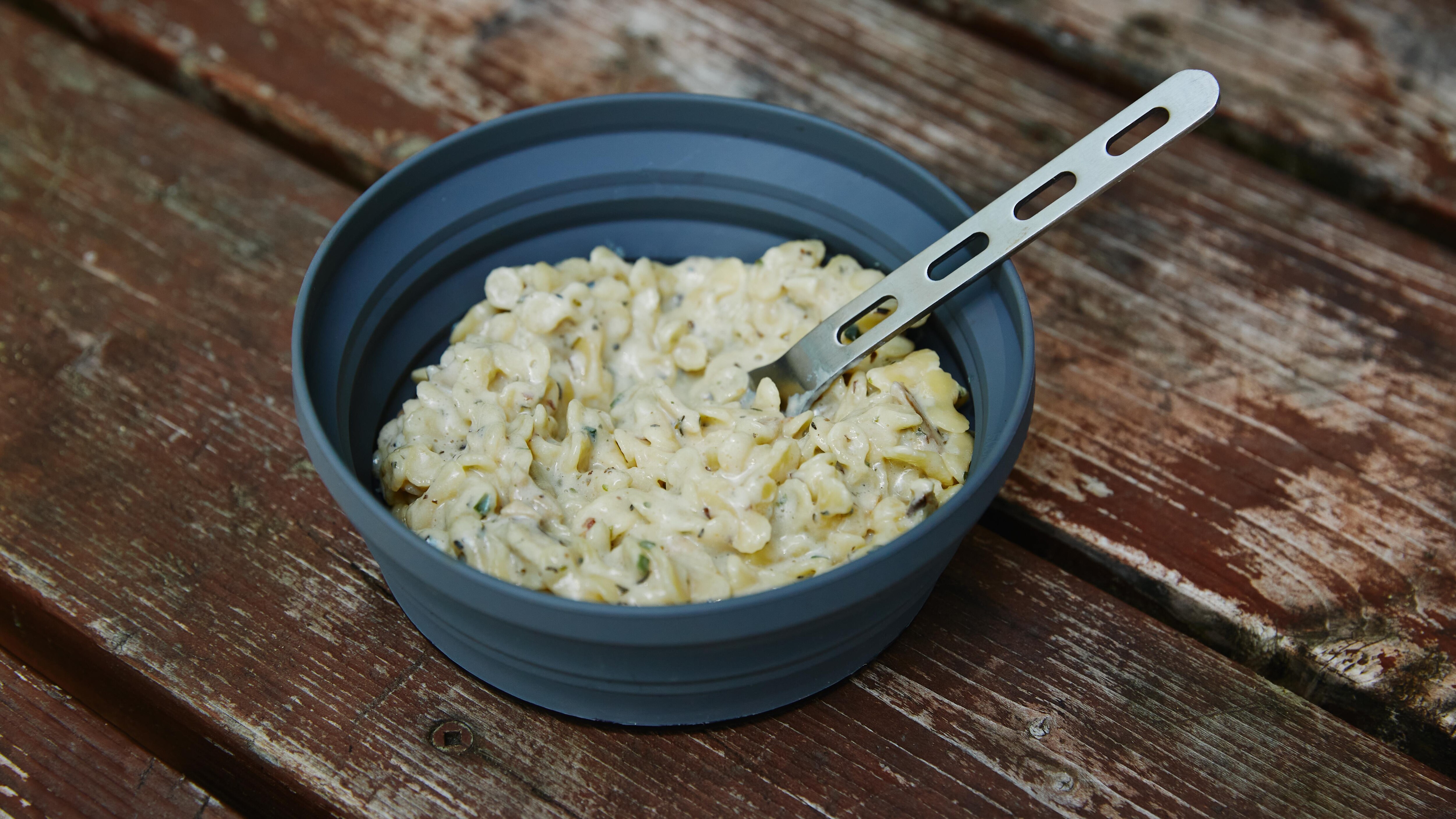 Pâtes crémeuses au miso et aux champignons