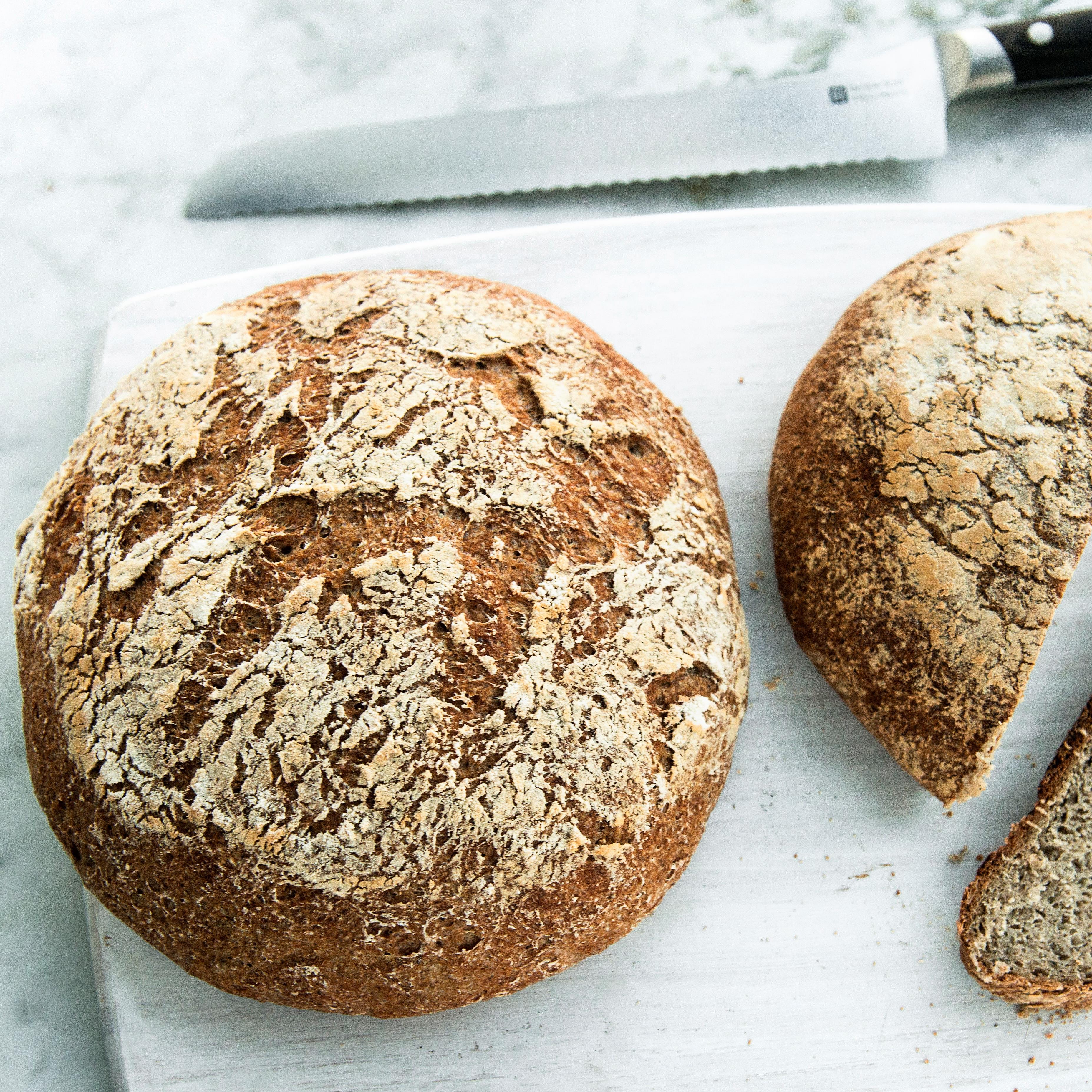 Pain sans gluten en 2h 👨🏻‍🍳 Une recette de pain sans gluten simple à la  maison ♨️ #glutenfree 