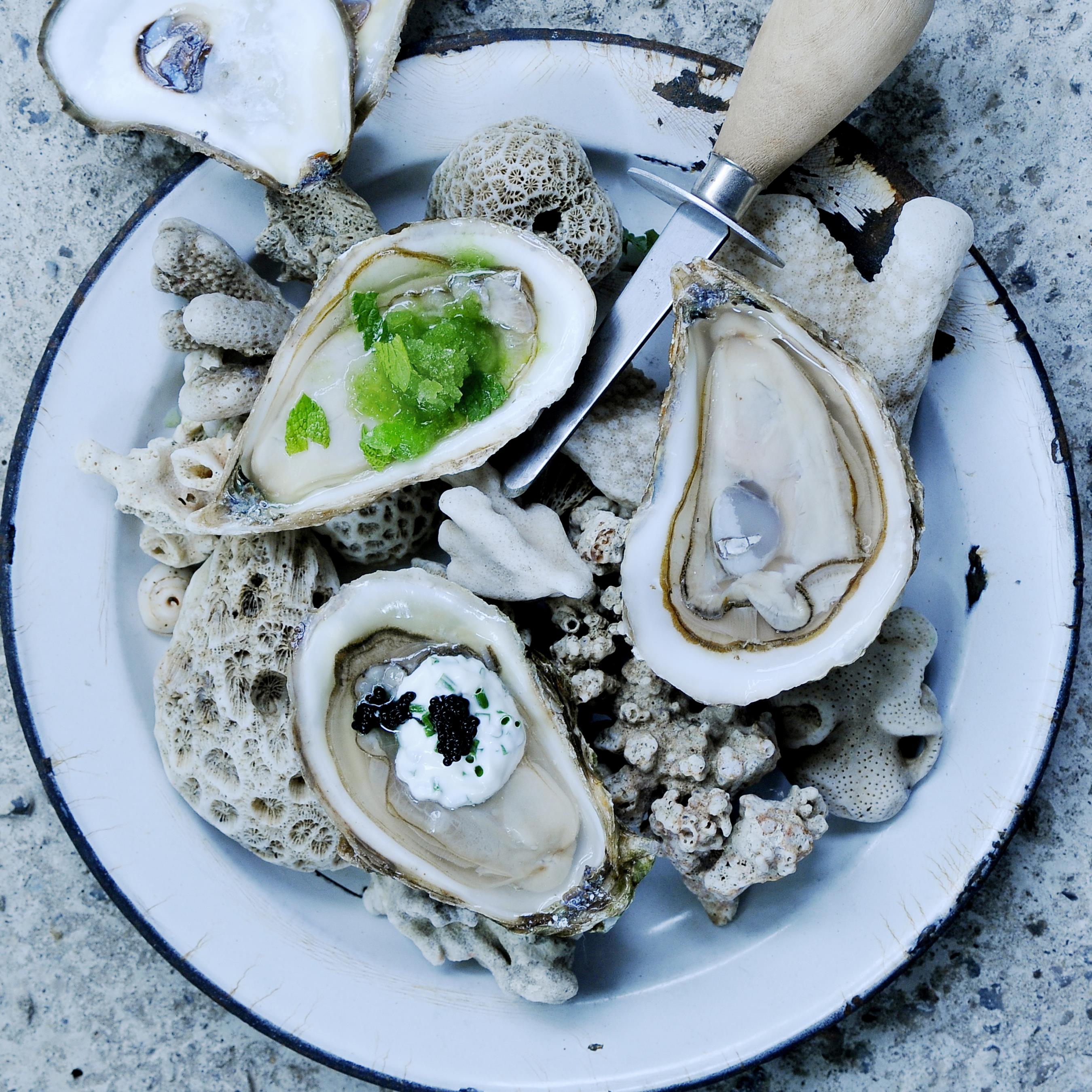 Quatre idées de garniture pour des huîtres fraîches - Le Coup de Grâce