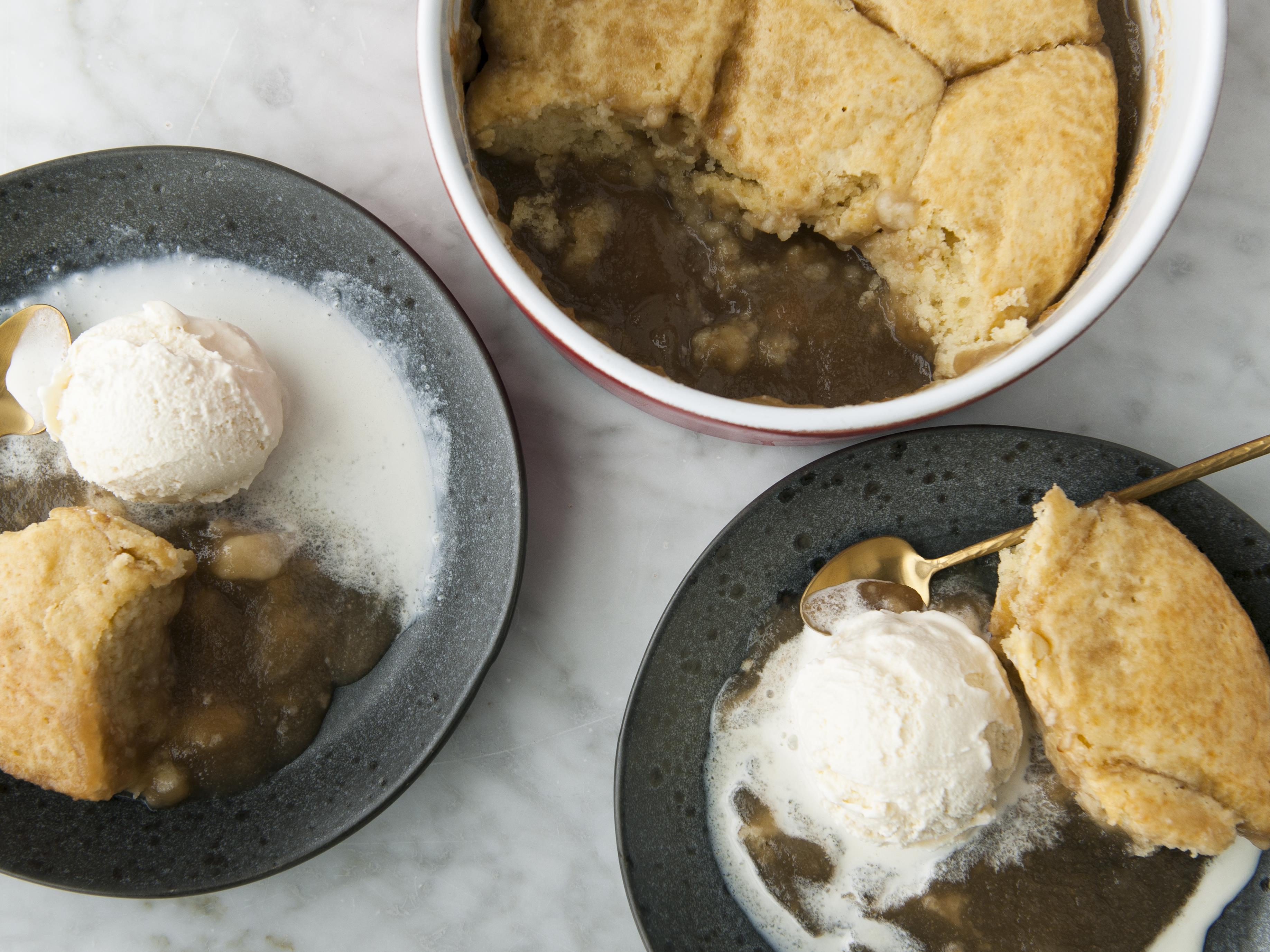 Pouding Chomeur Peu Sucre A L Erable Mordu