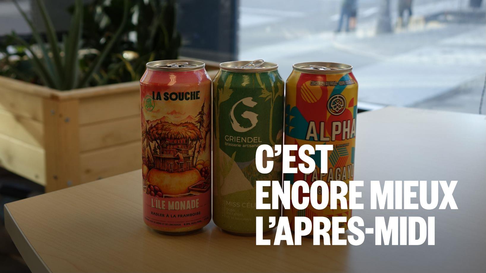 Trois bières pour les températures qui se réchauffent