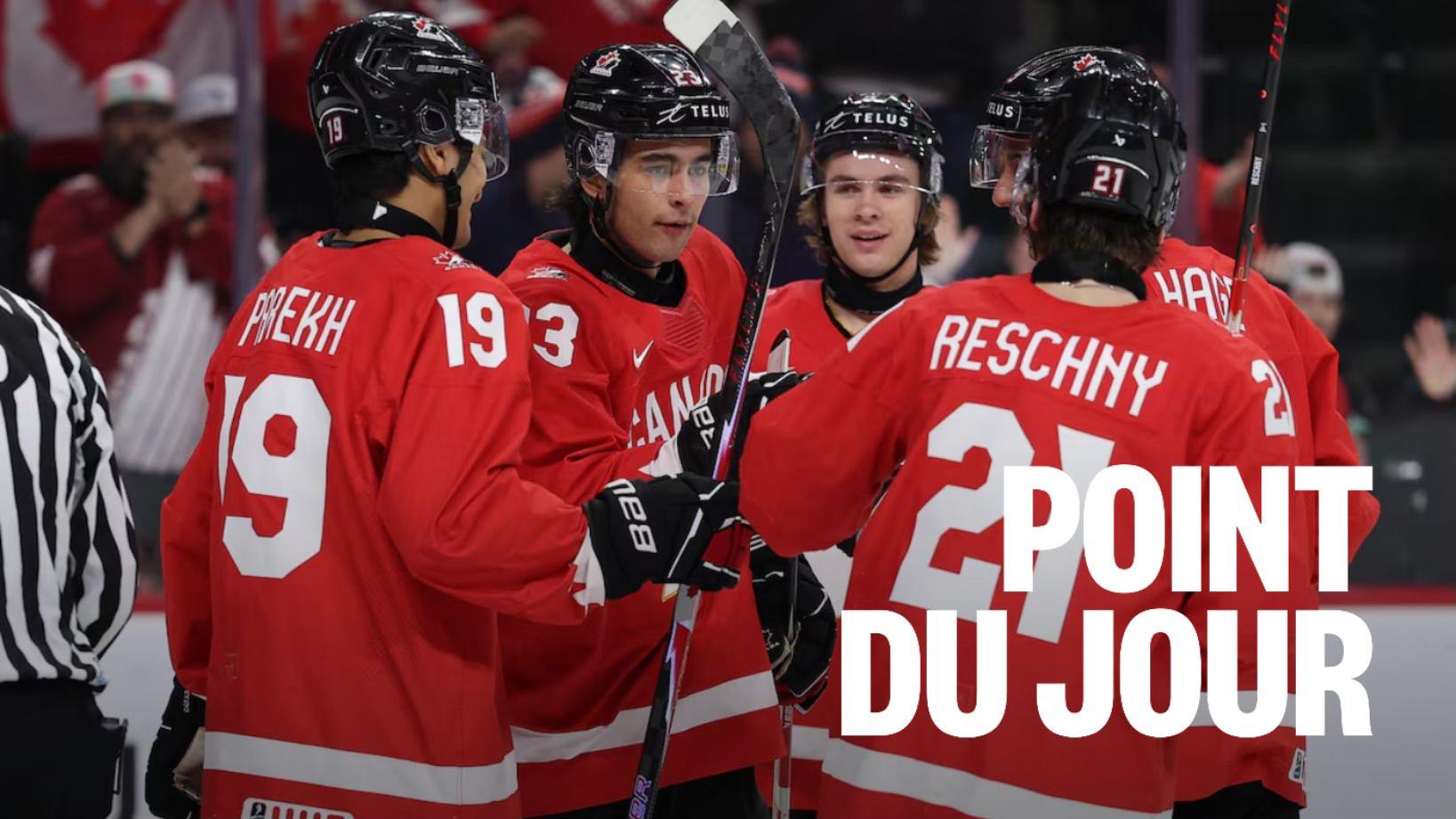 Le Canada décroche le bronze au Championnat mondial junior grâce à sa victoire contre la Finlande
