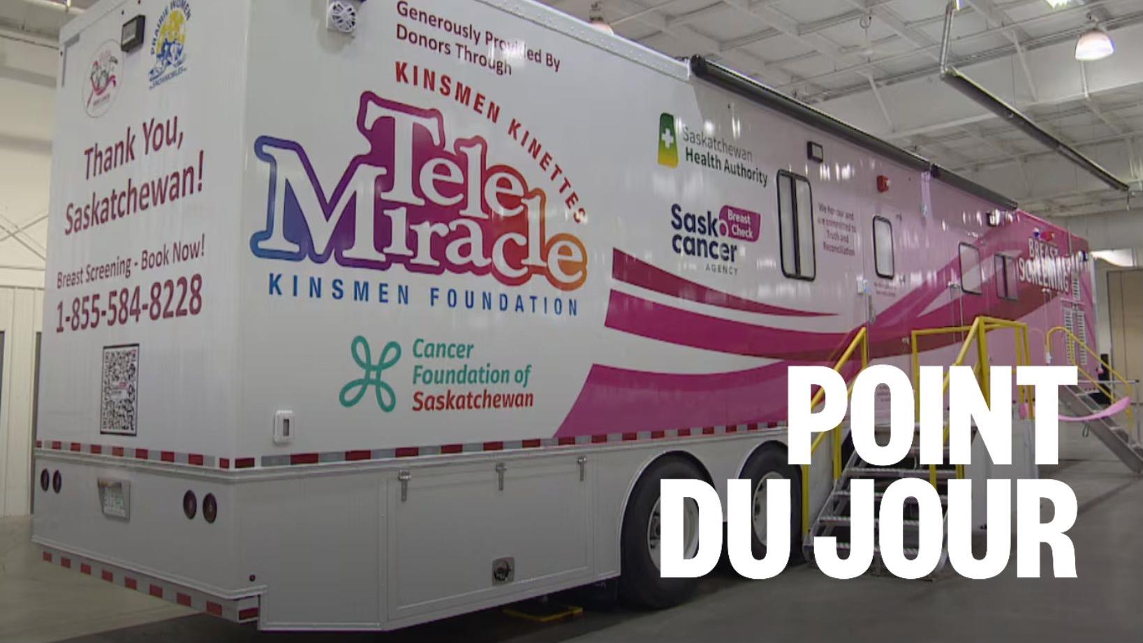 Une clinique mobile de mammographie au service de 42 communautés