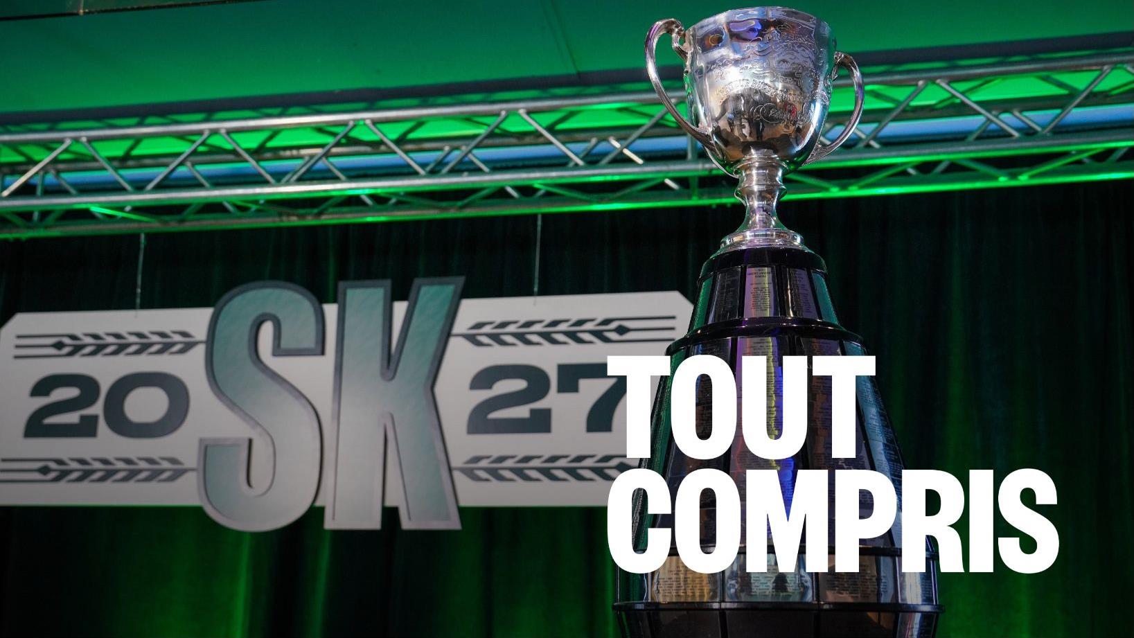 La Coupe Grey 2027 aura lieu à Regina