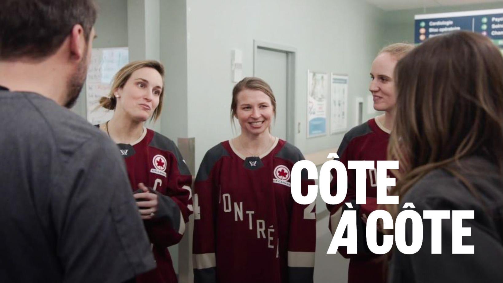 Ann-Sophie Bettez sur l’ultime match des Canadiennes à Milan