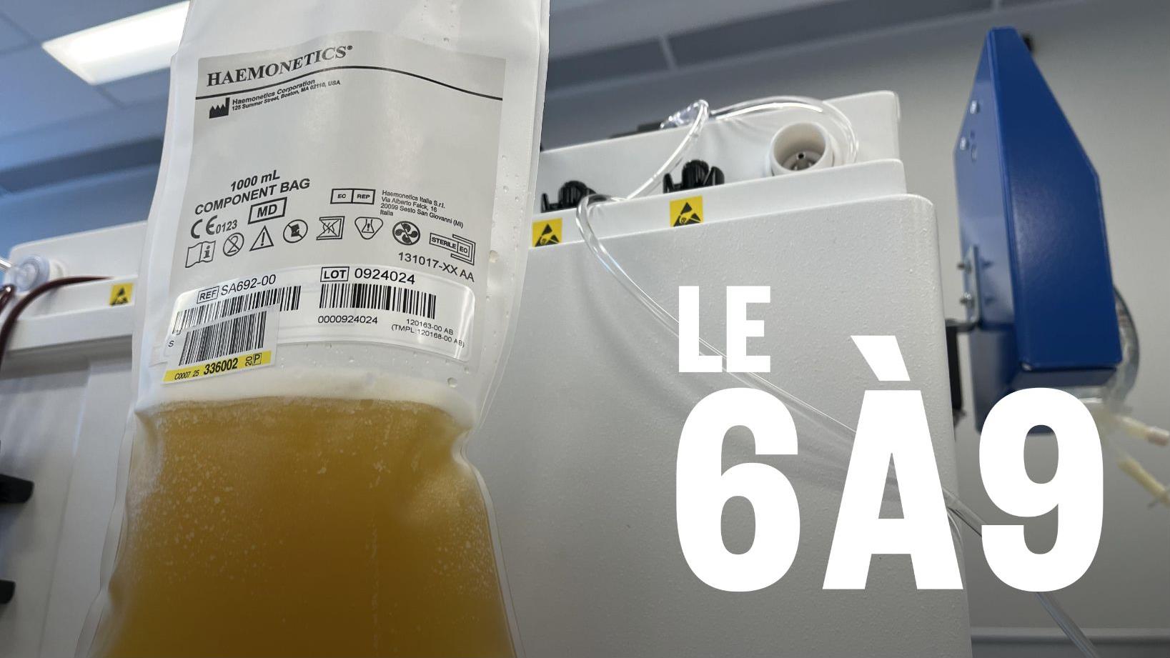 Être payé pour son plasma, « un enjeu de principe moral et de la sécurité des personnes »