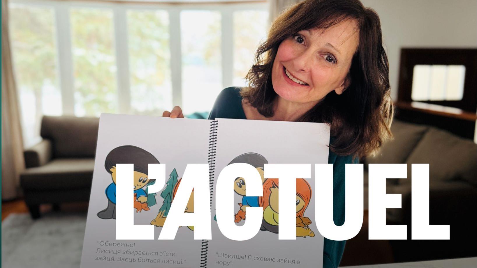 Les livres franco-manitobains de Paul et Suzanne sont dorénavant disponibles en ukrainien