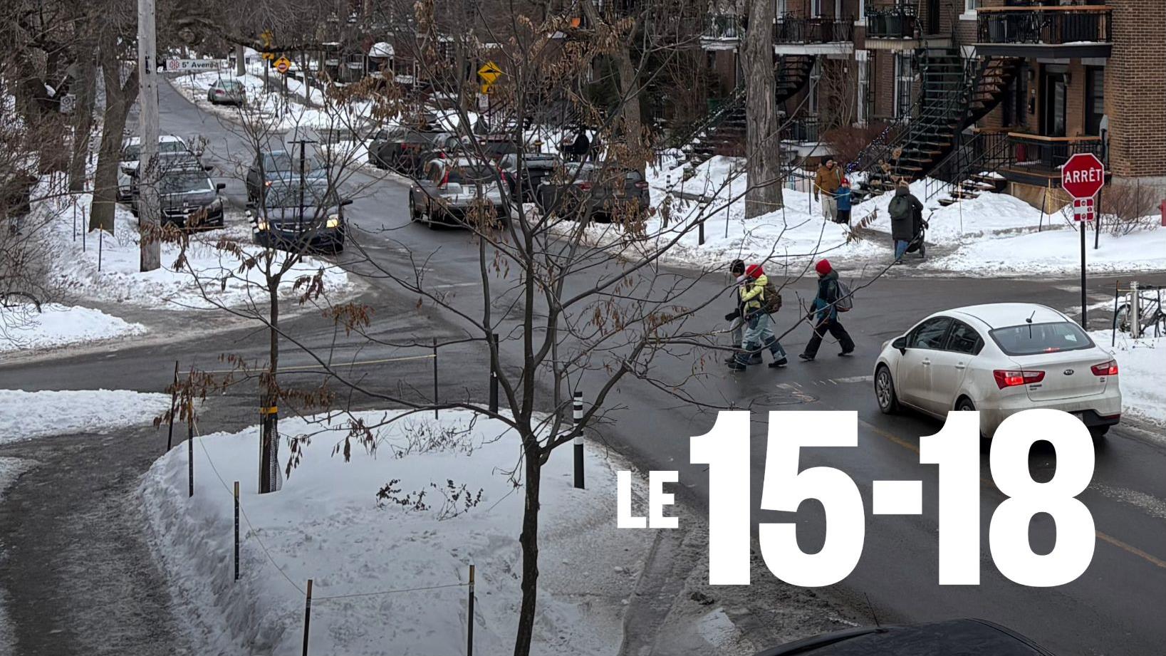 Une intersection dangereuse pour les enfants dans Rosemont