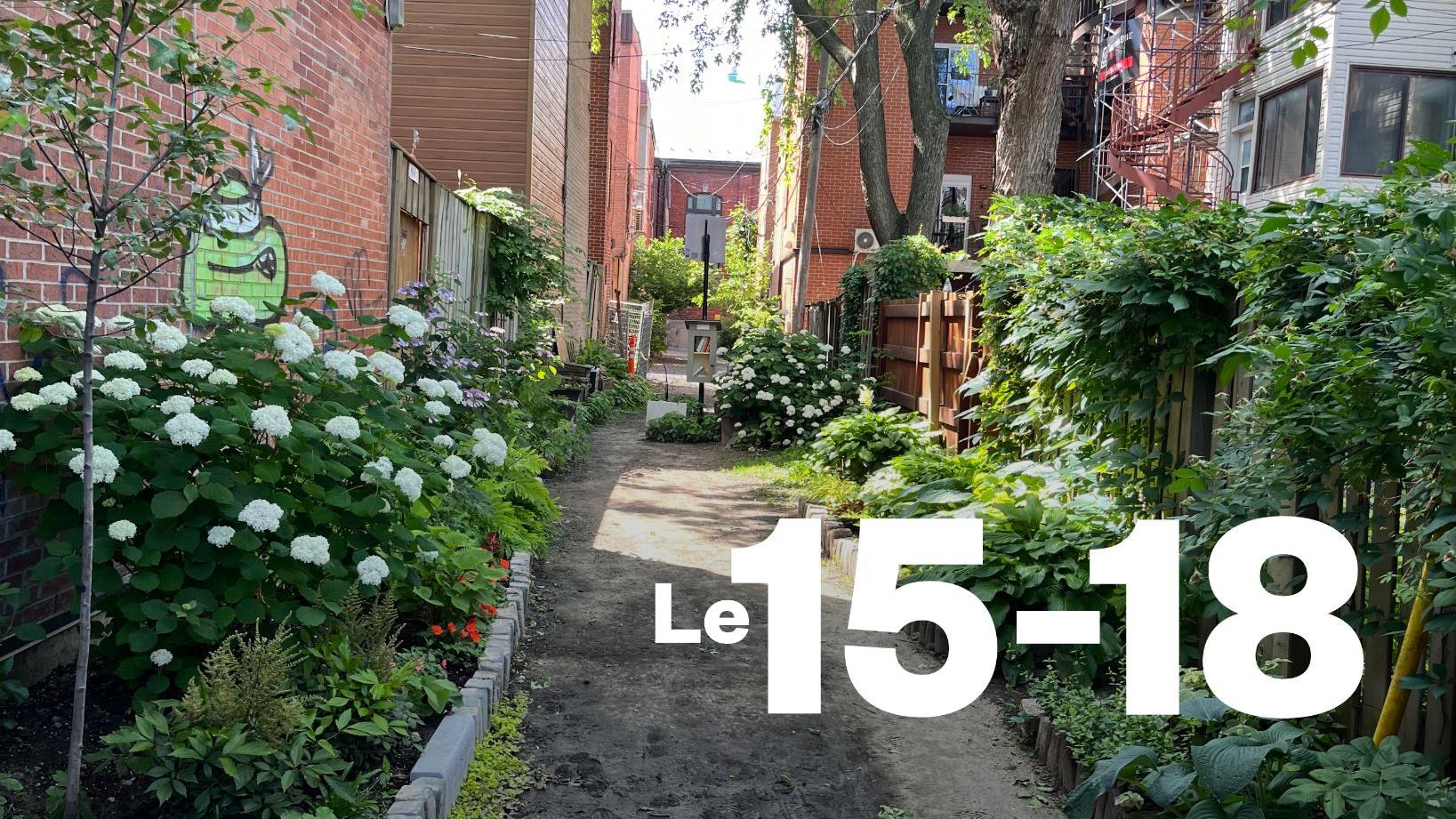 La fabuleuse histoire des ruelles de Montréal