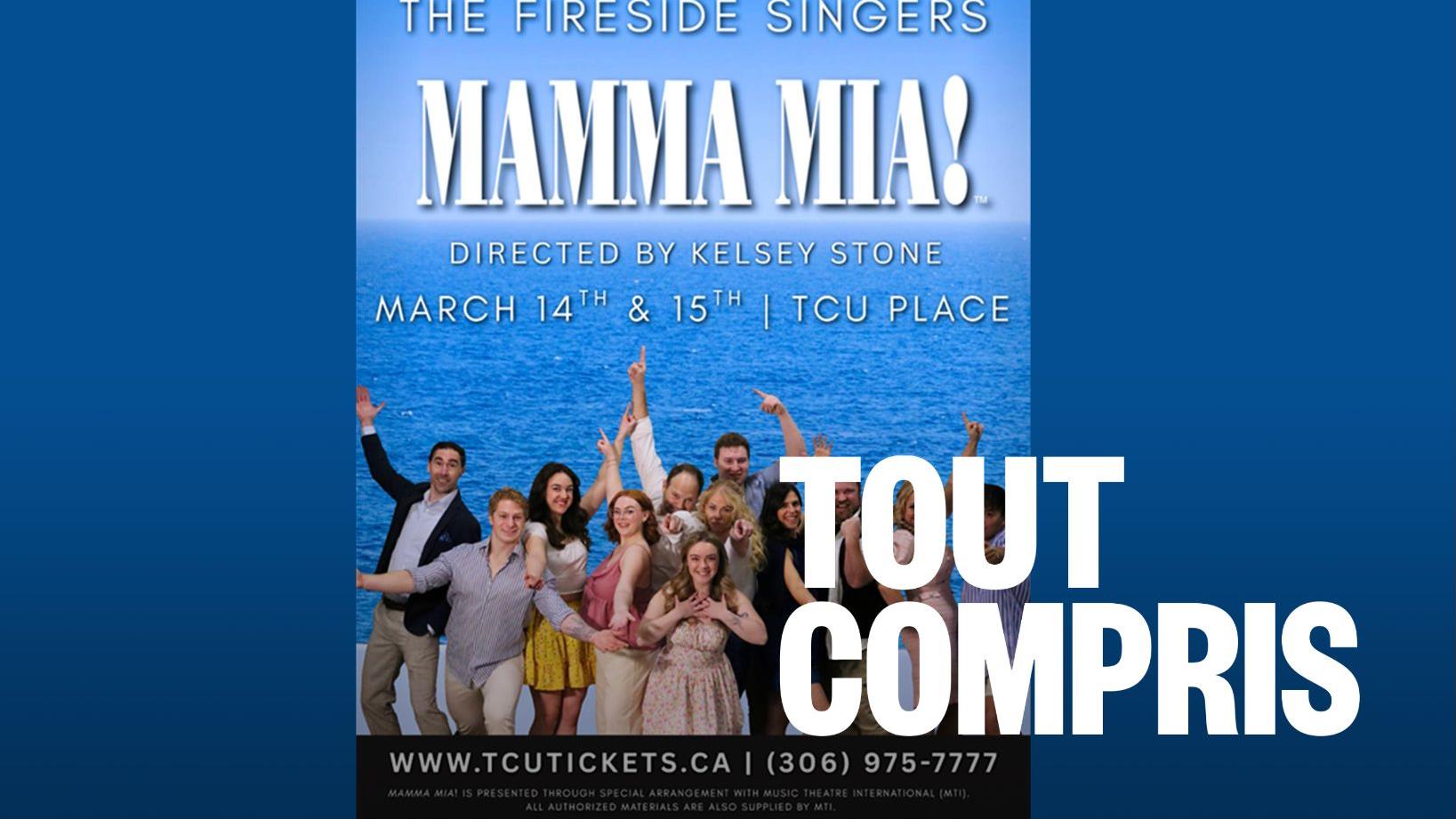 La chorale Fireside Singers de Saskatoon interprète « MAMMA MIA! »