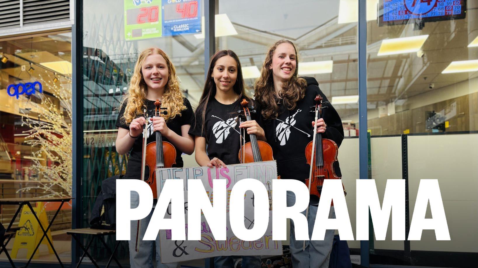 Trois jeunes violonistes et un rêve de voyage