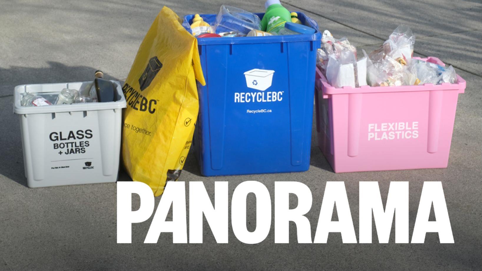 Des bacs roses pour le recyclage des plastiques souples