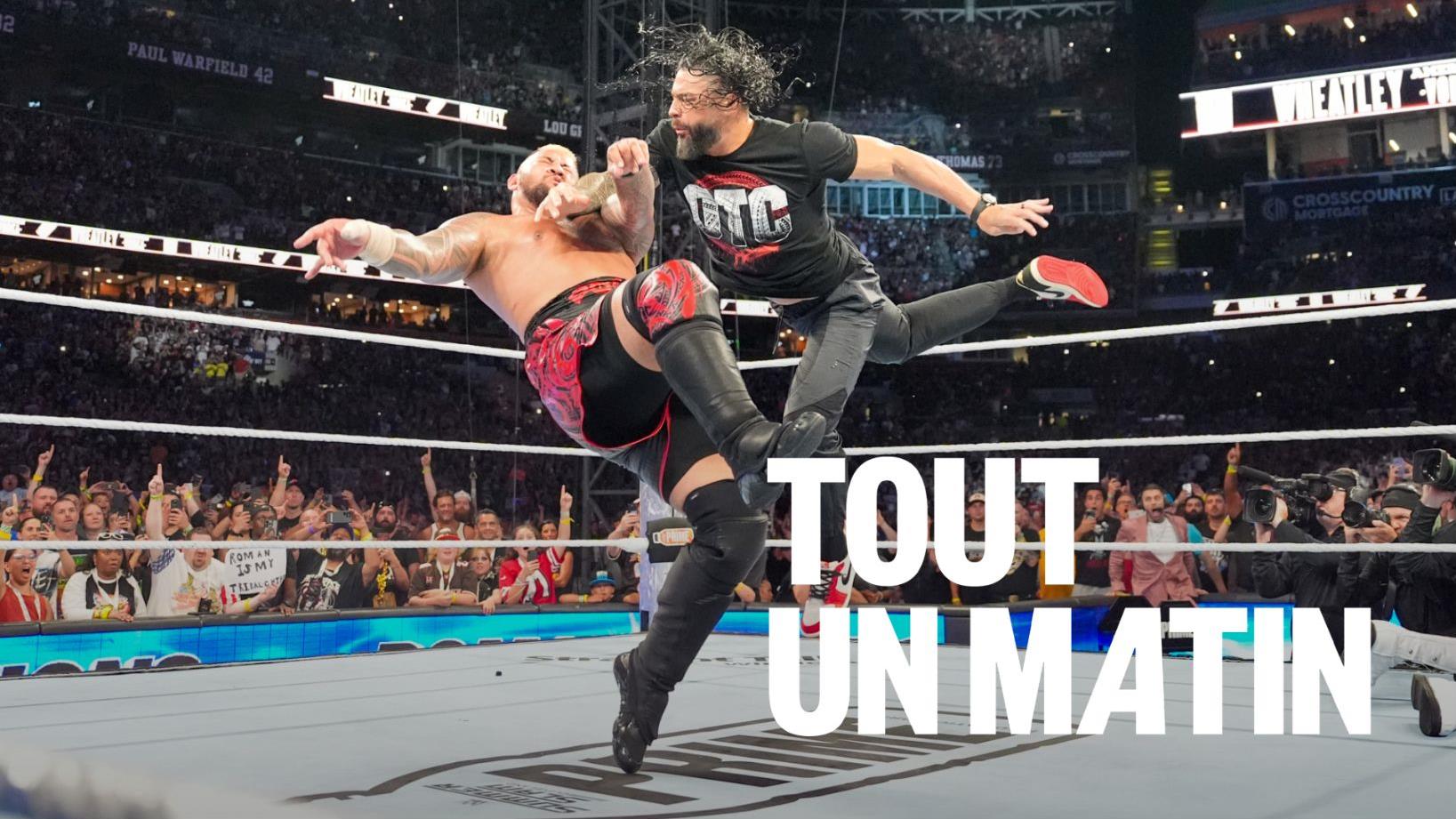 Des combats de lutte de la WWE en français sur Netflix