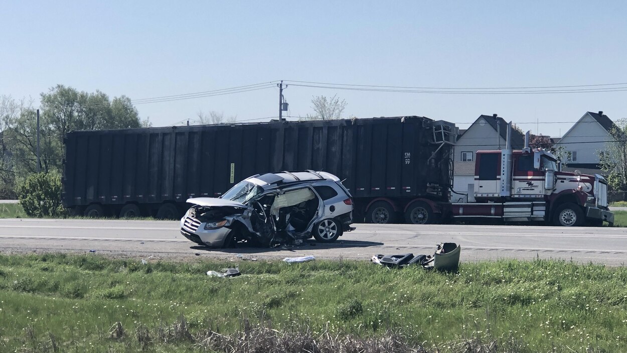 Une personne gravement blessée dans une collision sur l’A50 à Gatineau