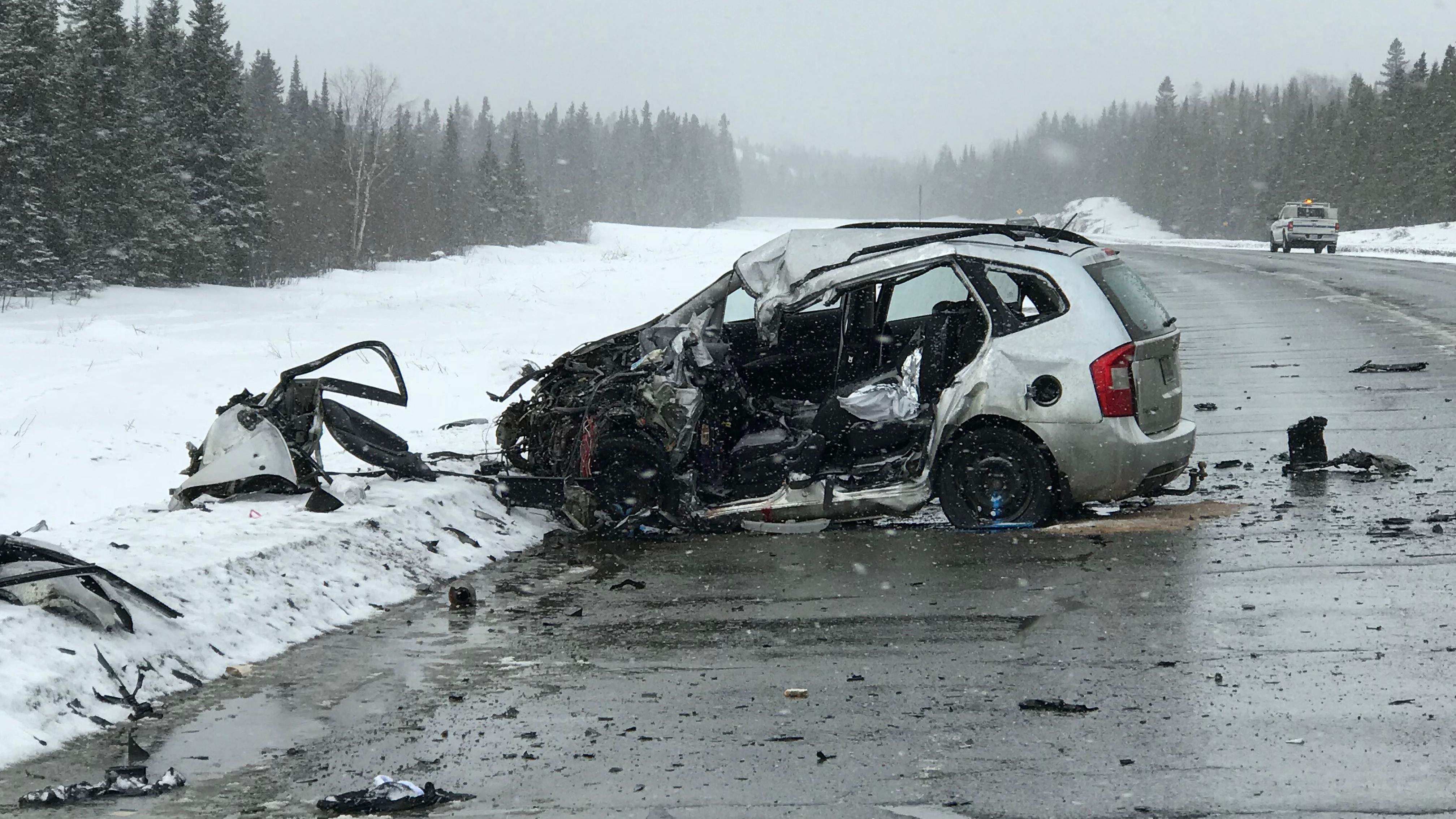 Un Homme Perd La Vie Dans Un Accident Sur La Route 117 | Radio-Canada