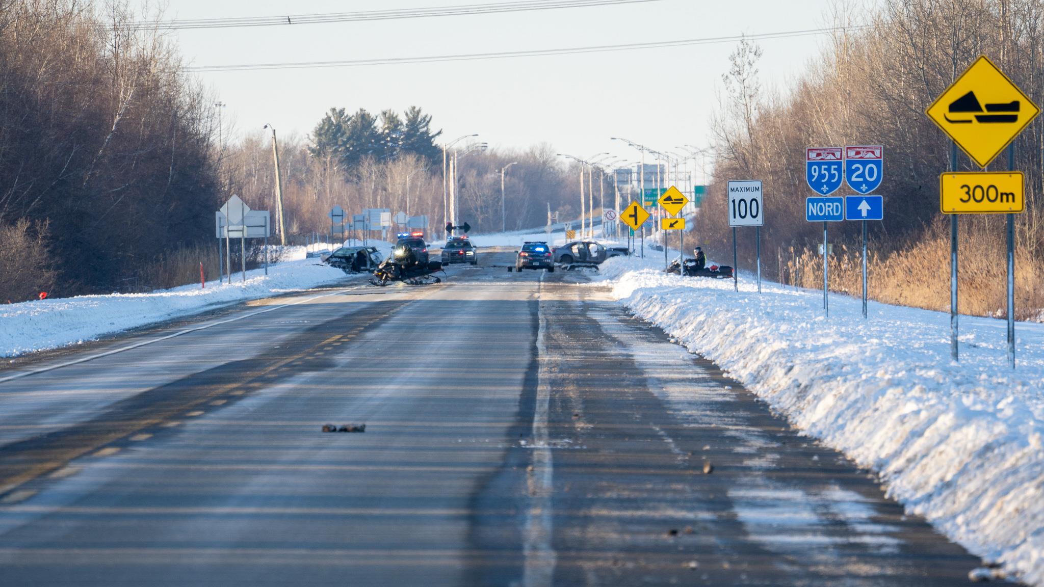Collision mortelle au CentreduQuébec RadioCanada Mini