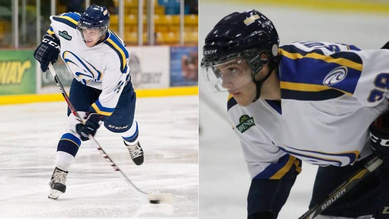 Ligue de hockey senior Beauséjour Allain et Alex Saulnier effectuent