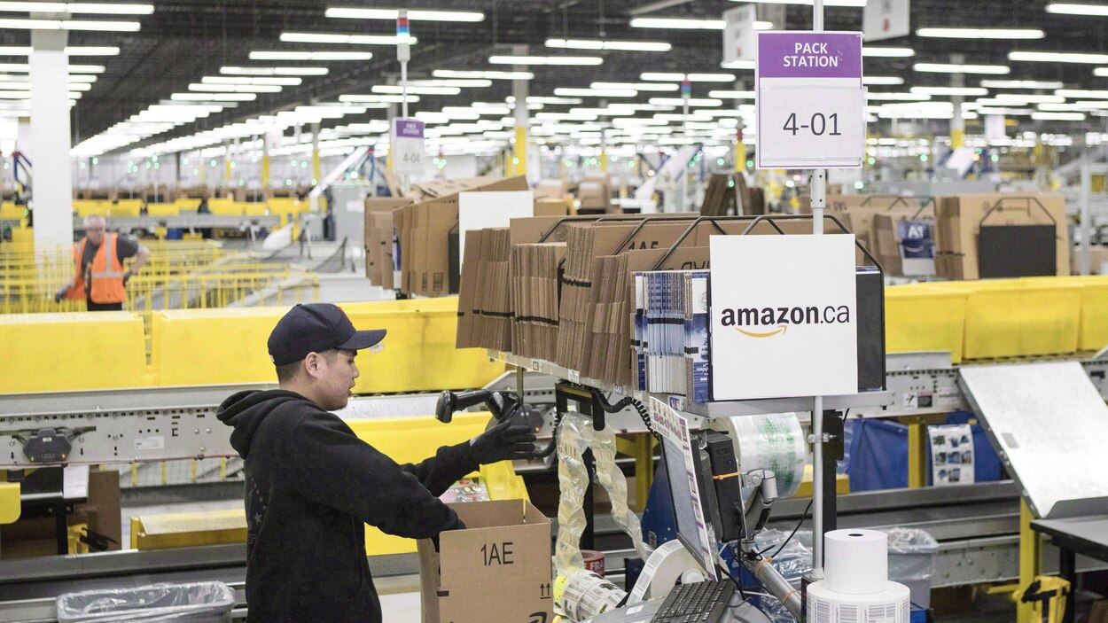 Amazon ouvrira à Lachine son premier centre d'expédition au Québec RadioCanada