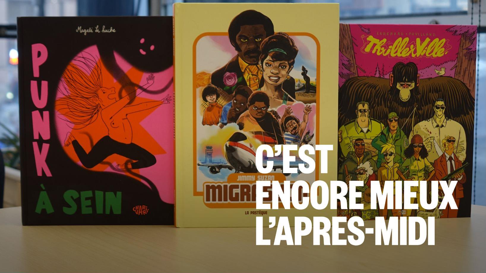 Trois BD, trois histoires percutantes