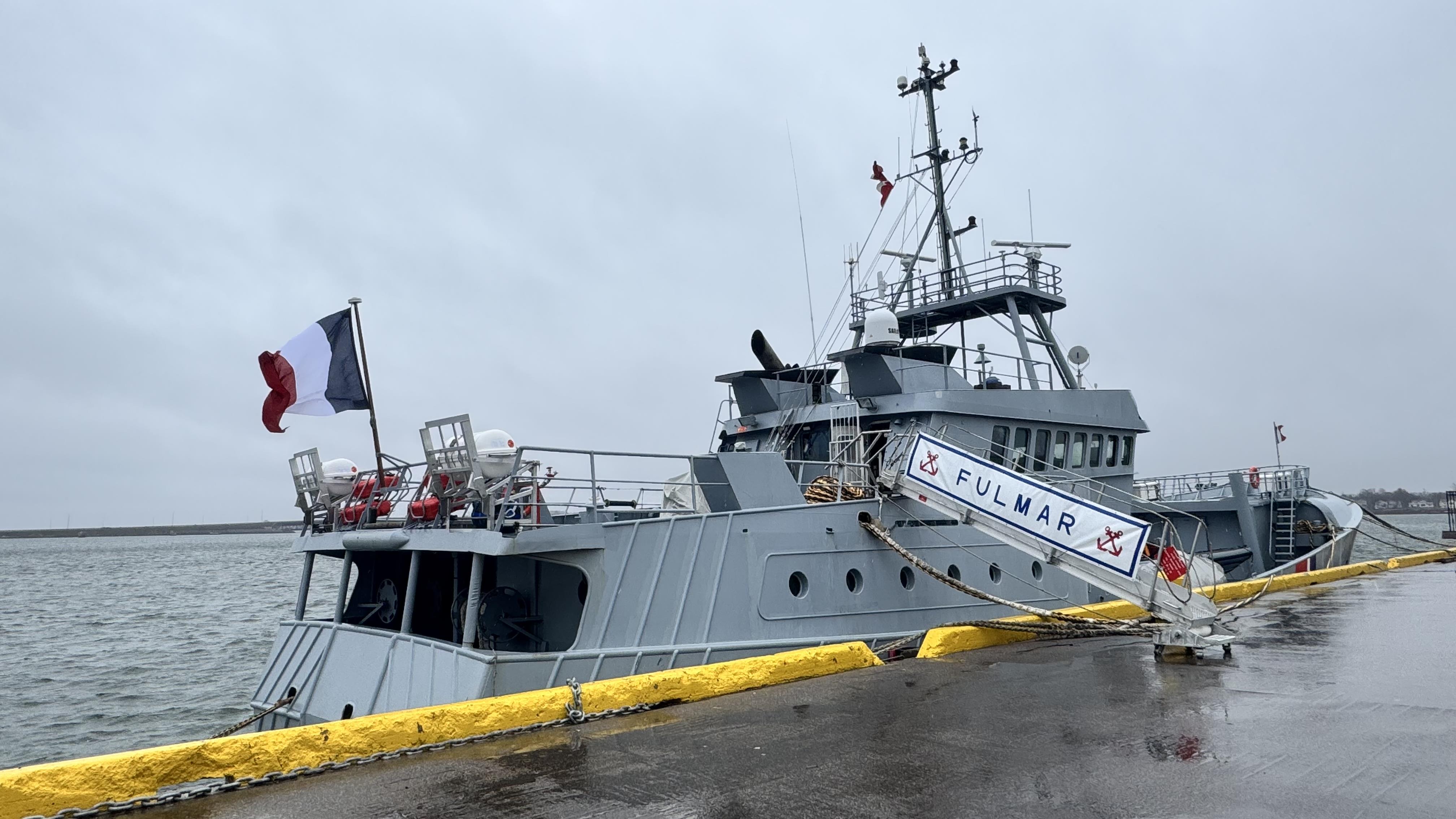 Le patrouilleur Fulmar en visite à Charlottetown