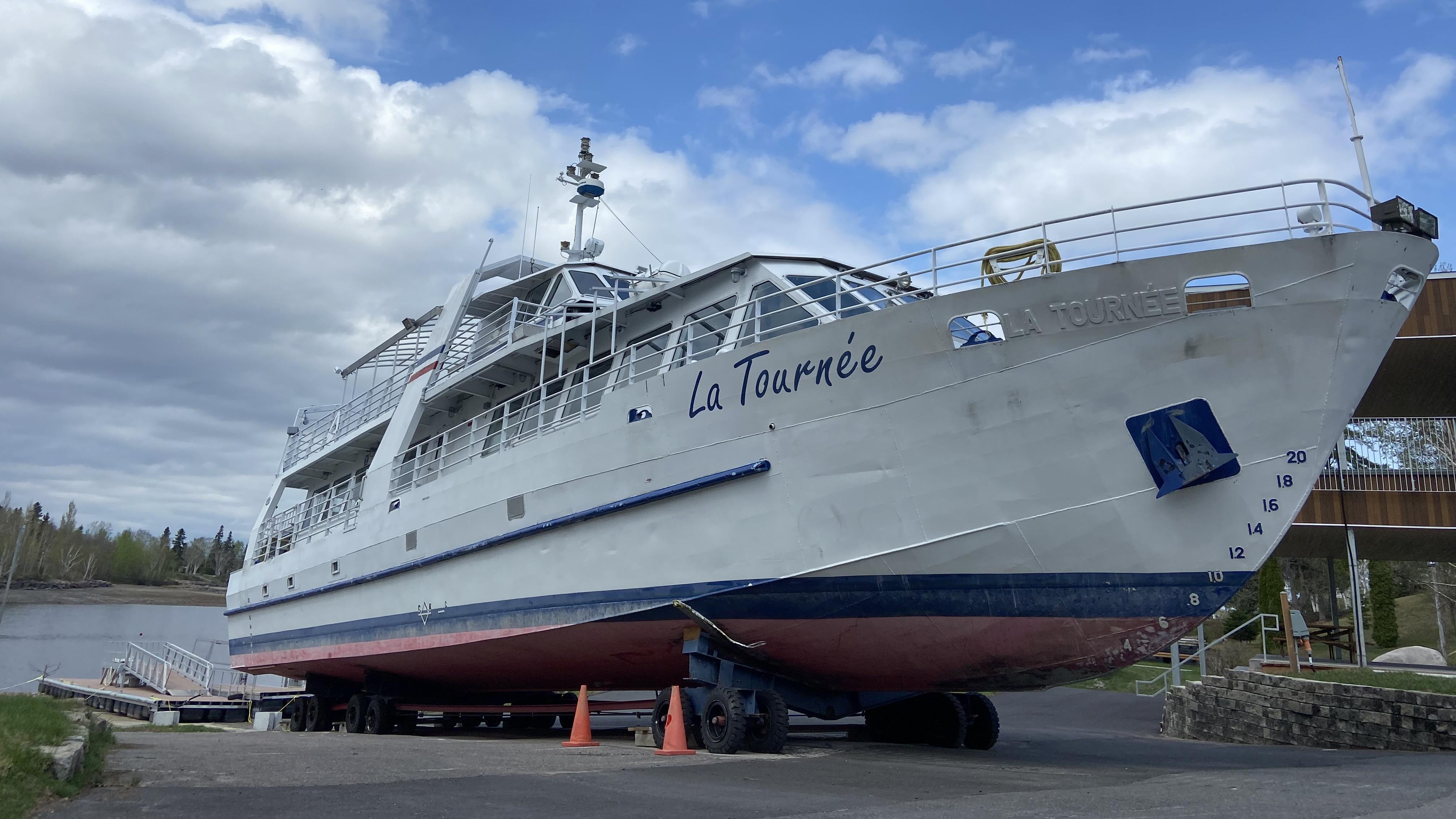 C'est la fin pour le bateau La Tournée