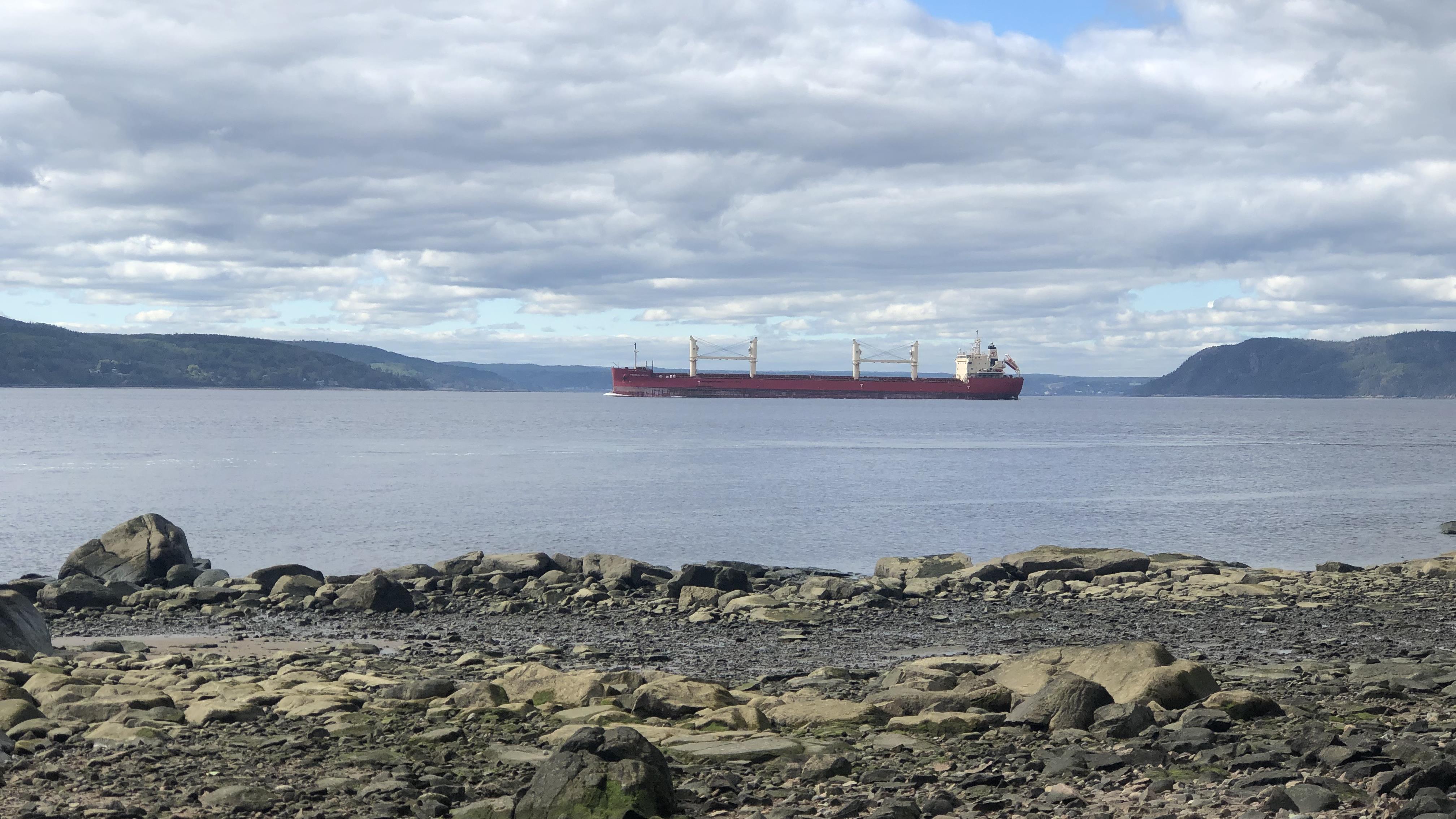 Un sondage sur le trafic maritime sur le Saguenay Un sondage sur le trafic maritime sur le Saguenay