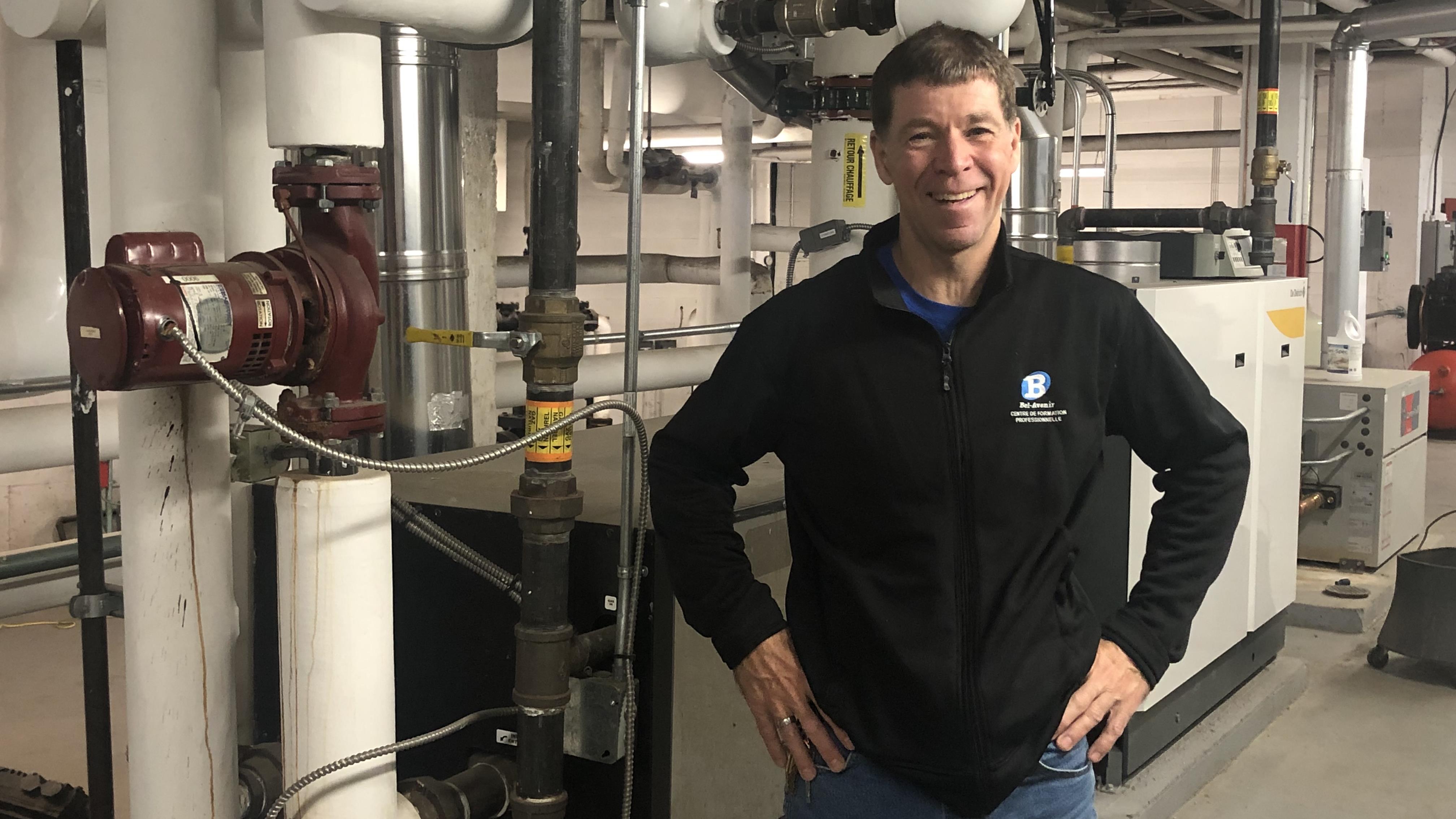 Dans les souliers de... Claude Leblanc, ouvrier certifié d’entretien