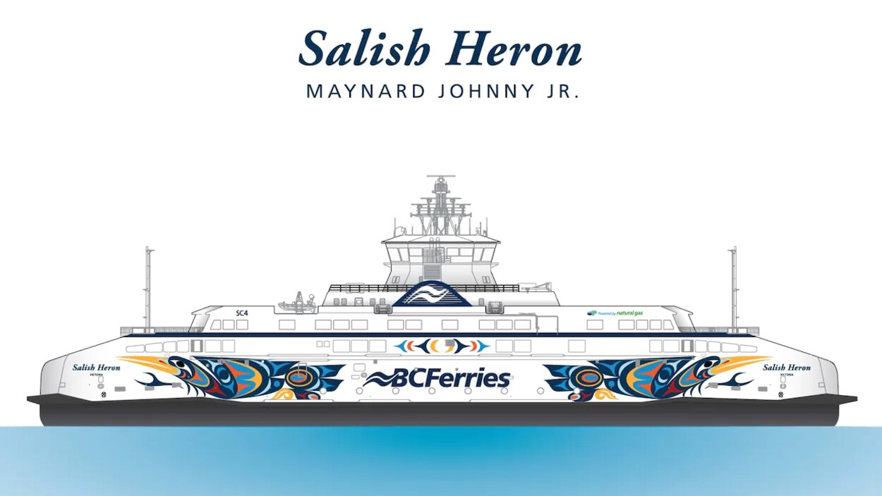 BC Ferries présente le design autochtone de son nouveau traversier ...