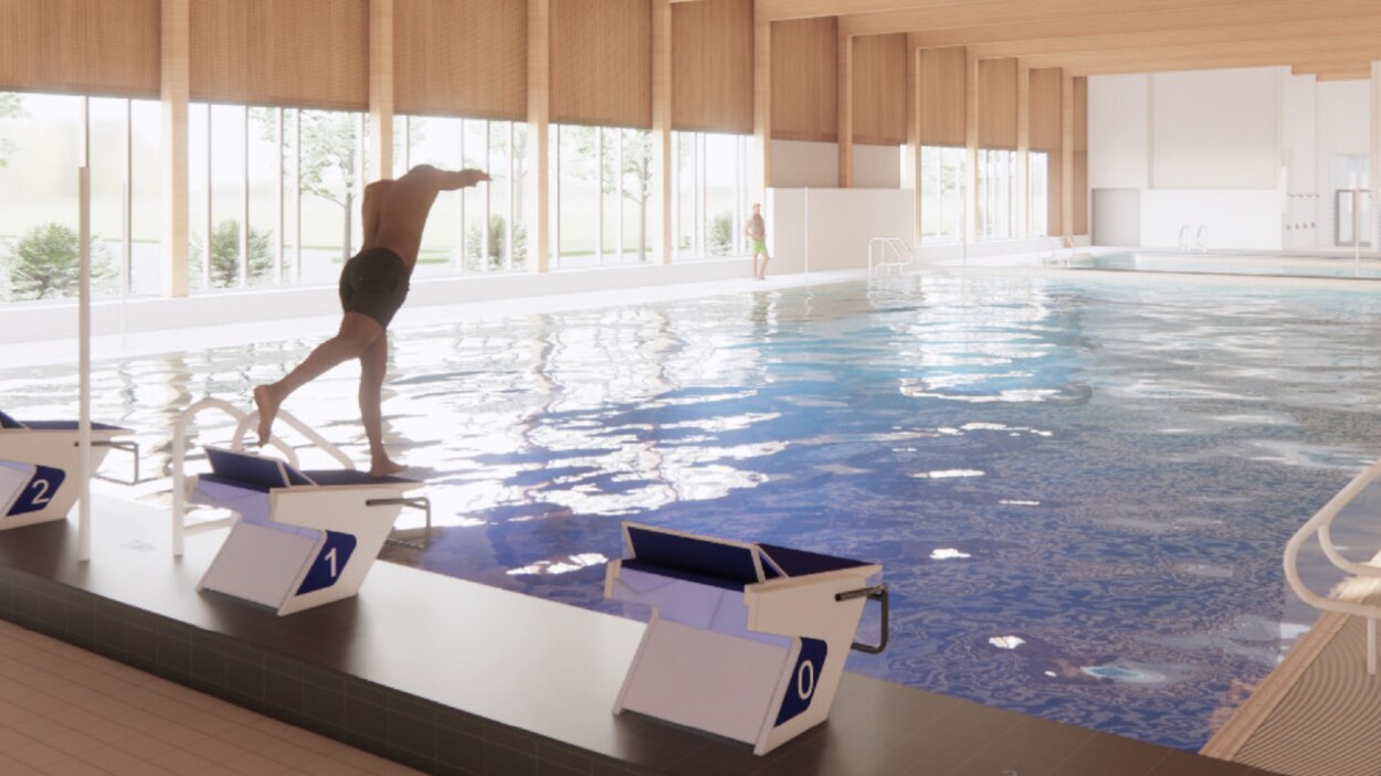 Rouyn-Noranda présente la version réduite du projet de centre aquatique ...