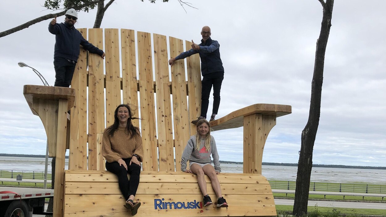 Une chaise à la hauteur de l’histoire de Rimouski RadioCanada