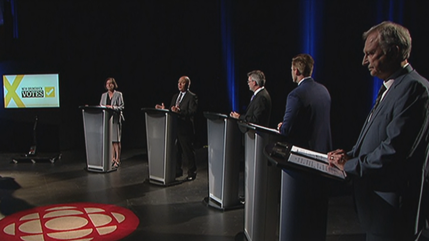 Élections NouveauBrunswick les chefs ont débattu en français Radio