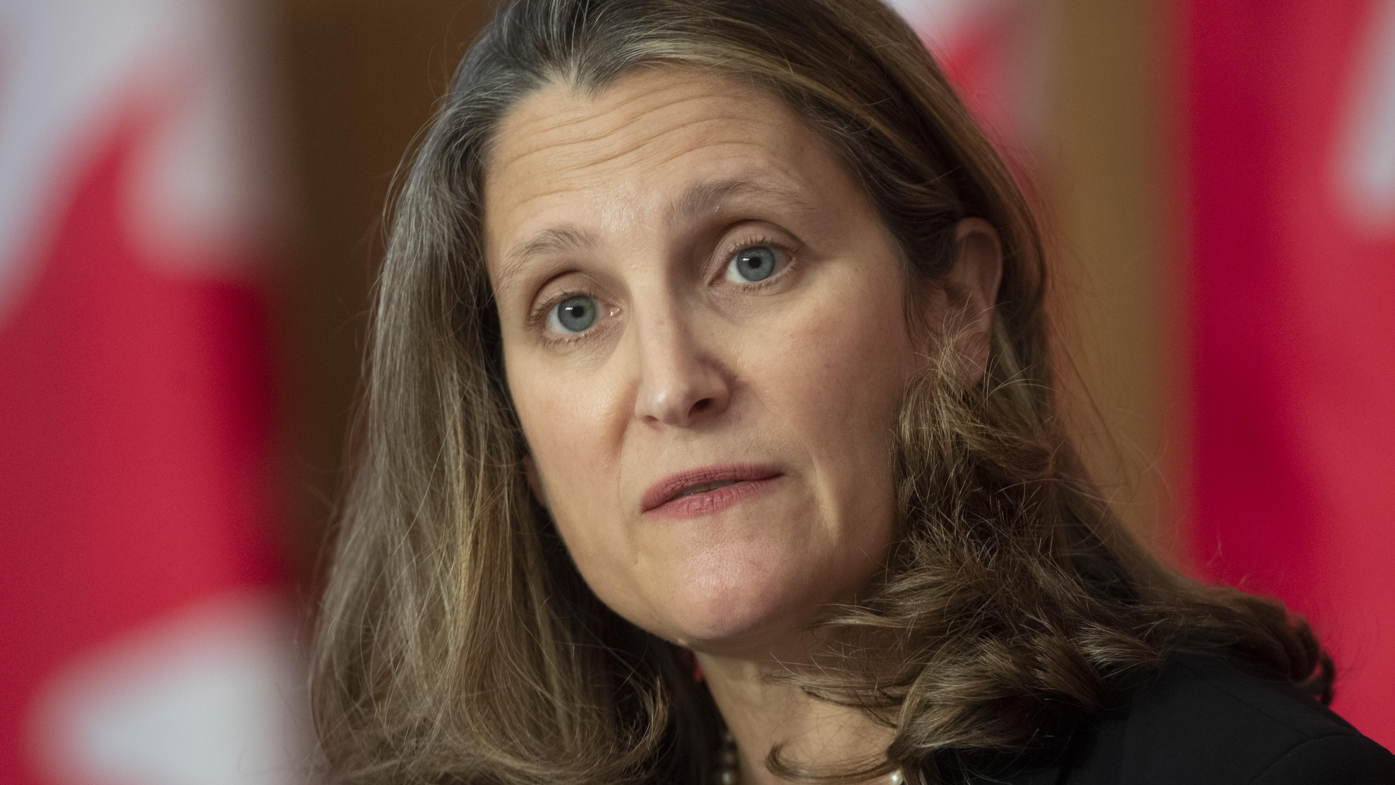 Chrystia Freeland Explique La Mise Jour Conomique Du Gouvernement   Chrystia Freeland Ministre Economie Canada.JPG