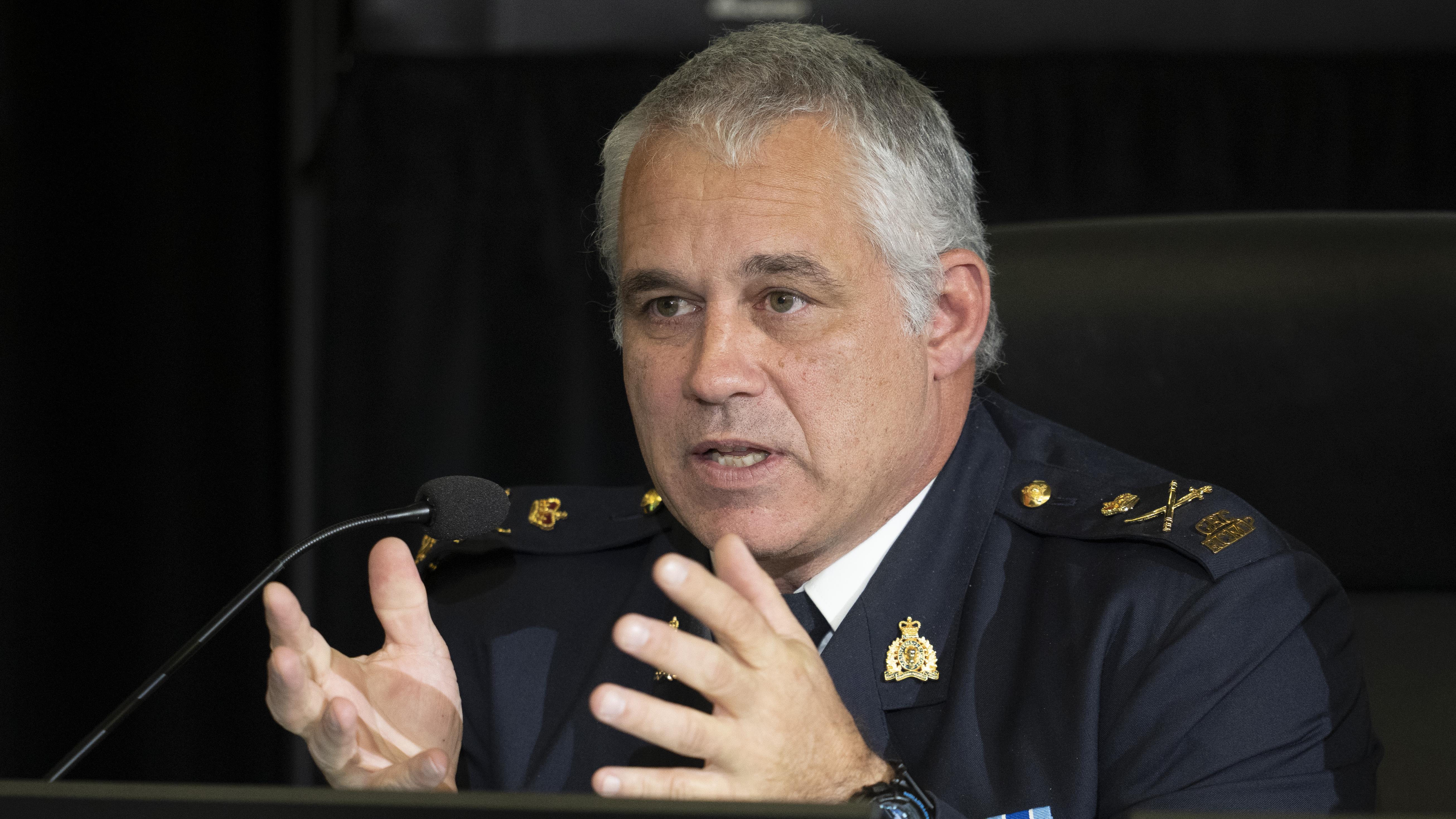 Rcmp Update RCMP official provides update on criminal activity with connections to ...