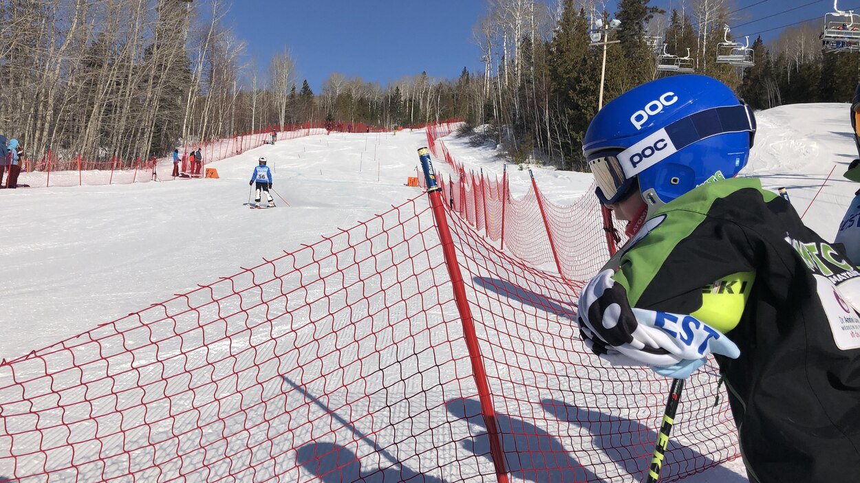 Une première compétition de ski alpin en 10 ans à Gaspé | Radio-Canada