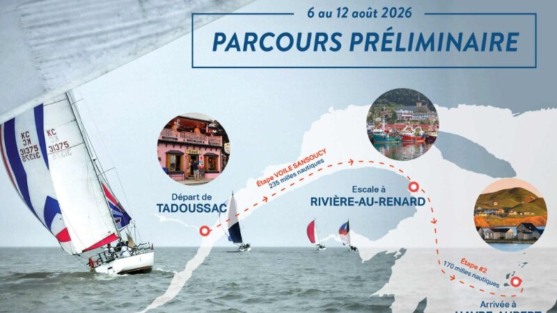 Une nouvelle course de voiliers entre Tadoussac et les Îles-de-la-Madeleine