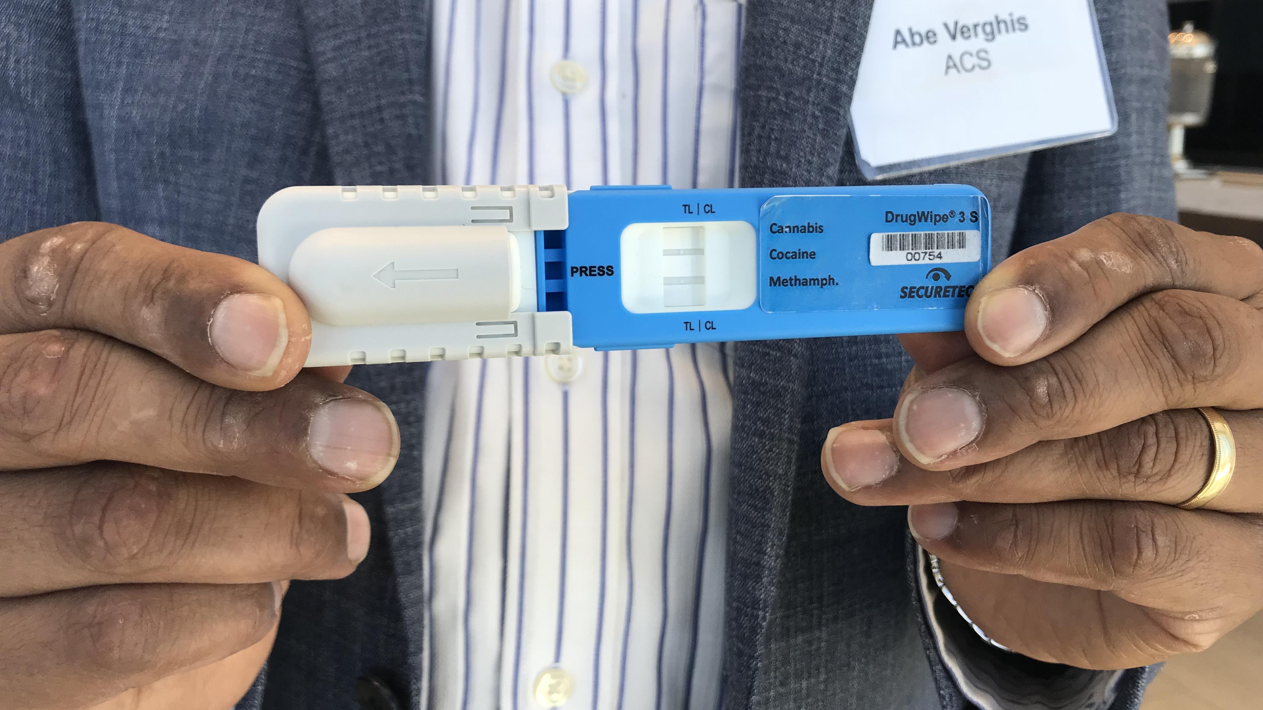 Test salivaire de dépistage de drogues DrugWipe® S - Securetec