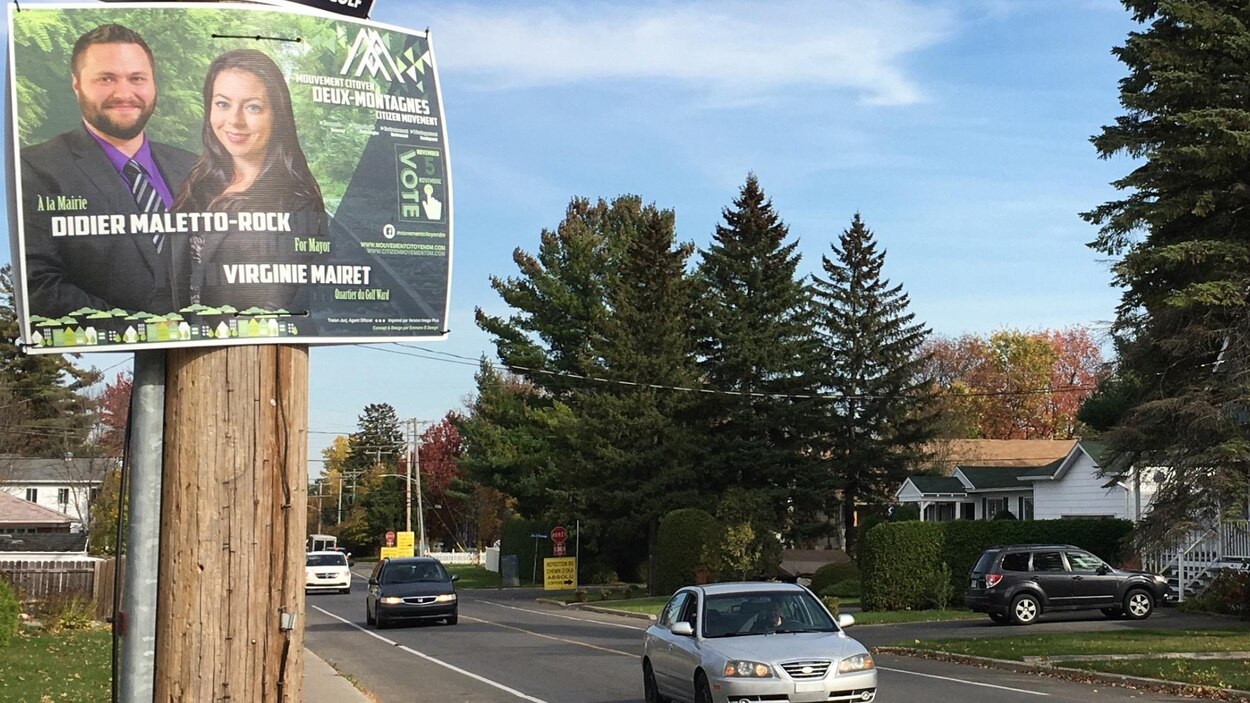 Campagne électorale houleuse à DeuxMontagnes RadioCanada
