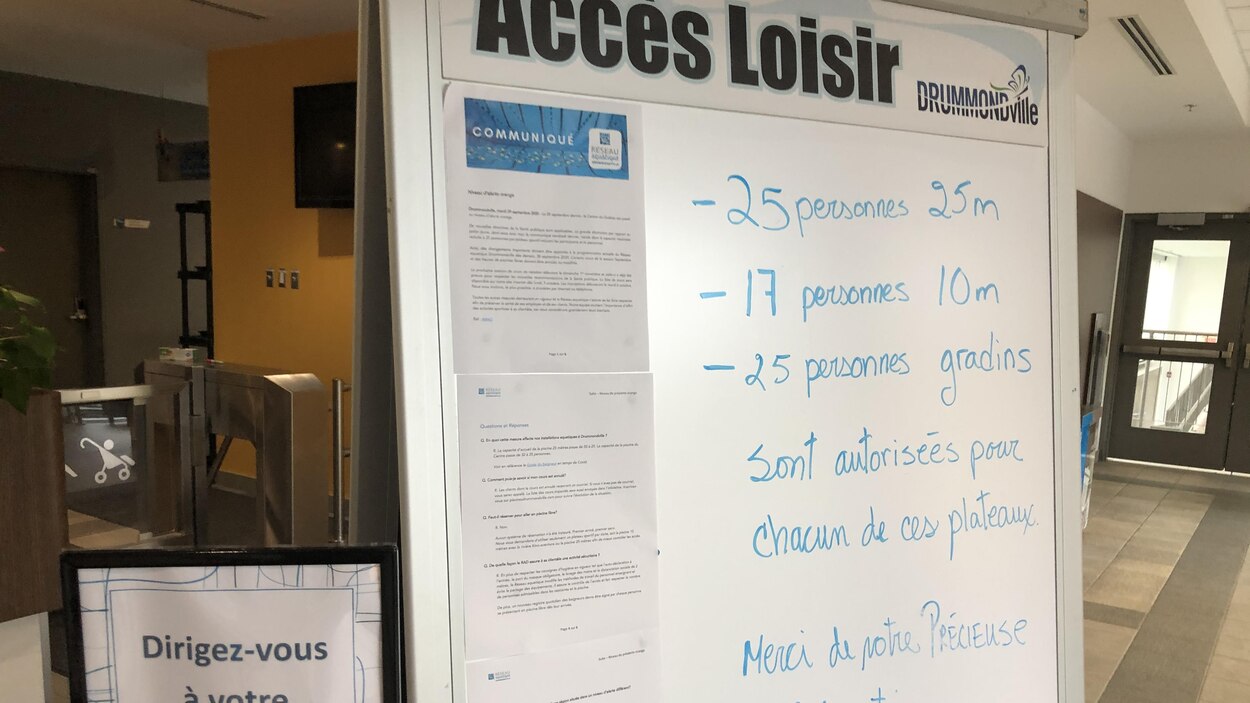 Le passage à l’orange oblige Drummondville à modifier ses mesures