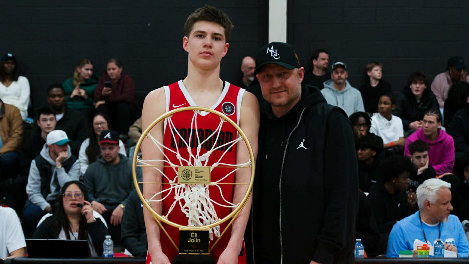 Le basketball, une histoire de famille chez Éli et Steve Jolin
