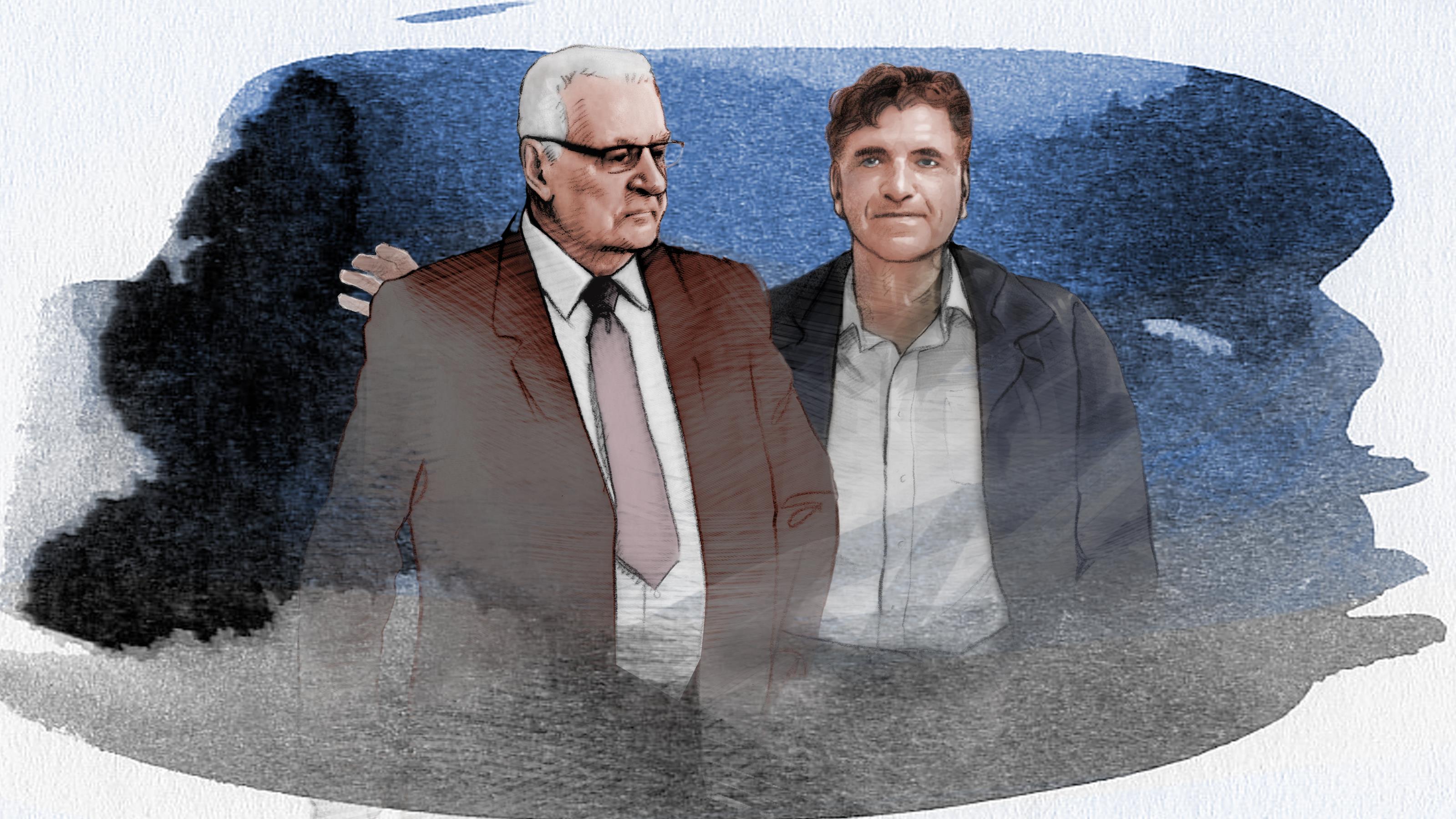 Georges Leclerc et Michel Courtemanche