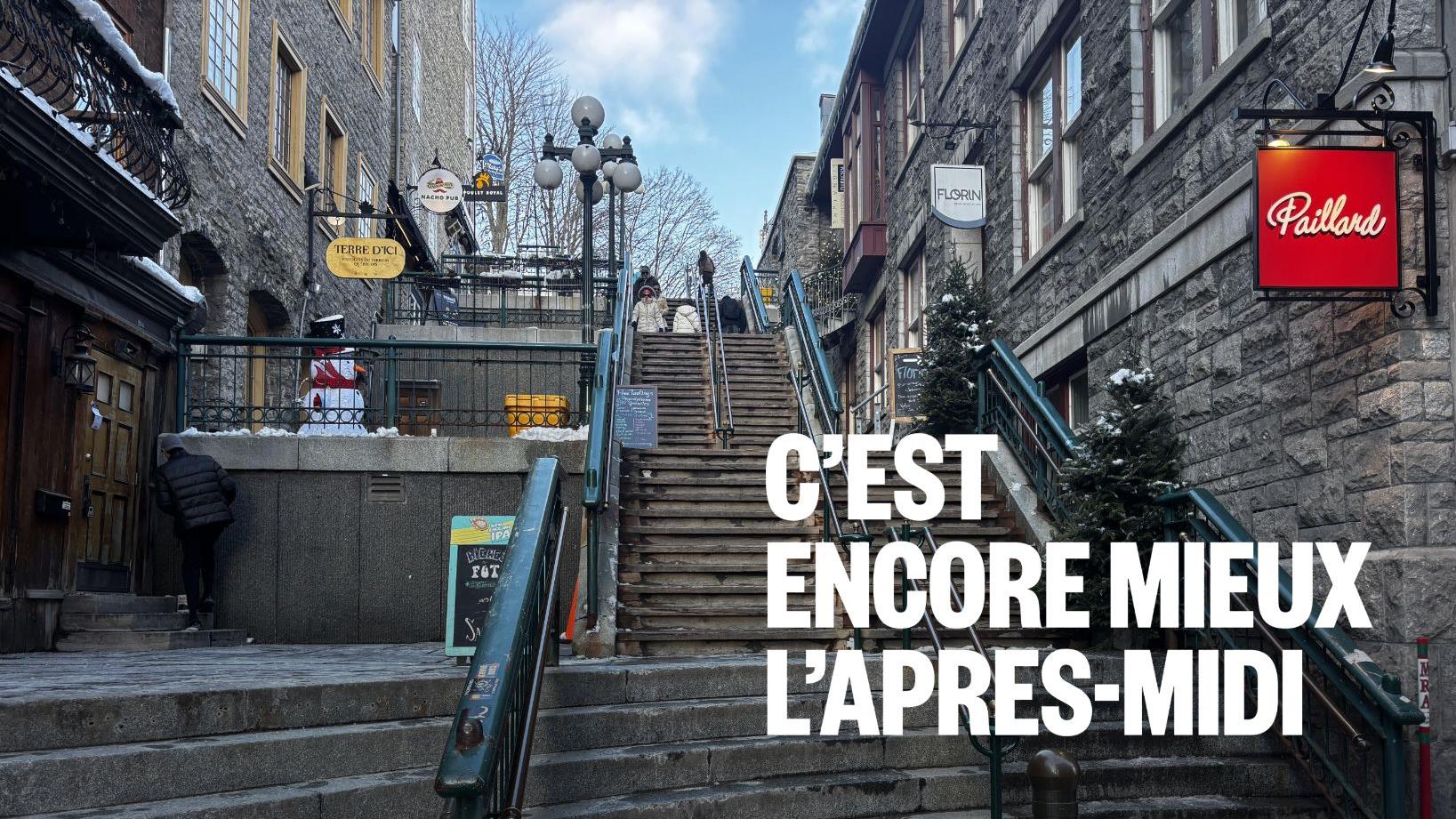 Les escaliers de Québec : futur attrait touristique?