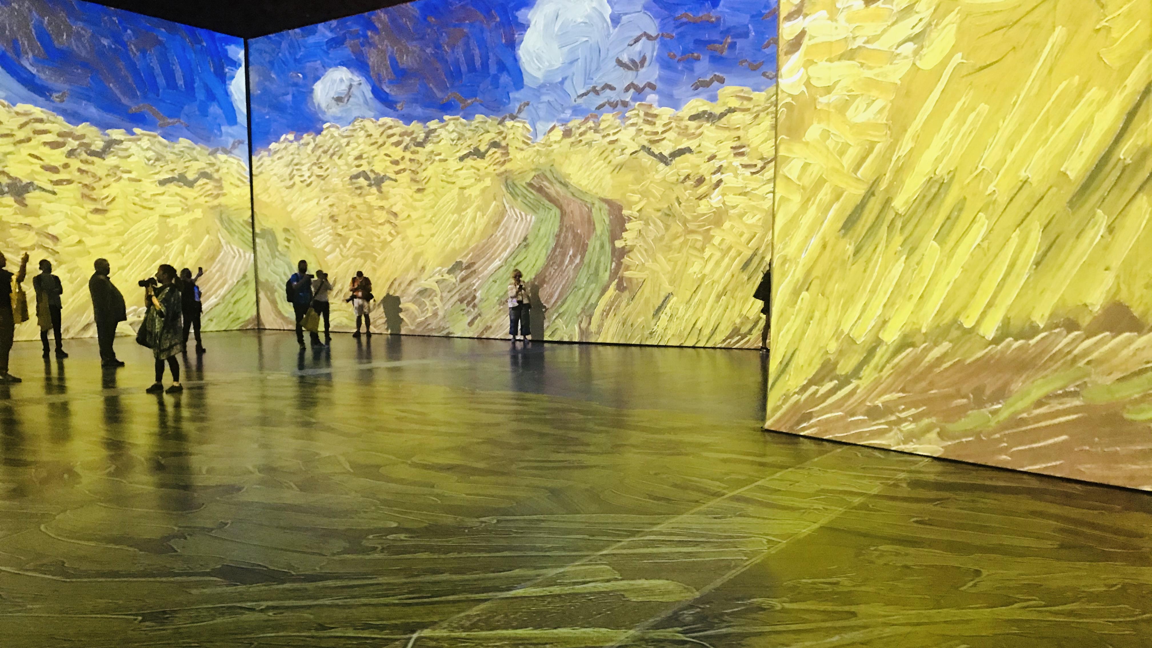 Van Gogh en toiles géantes à Vancouver