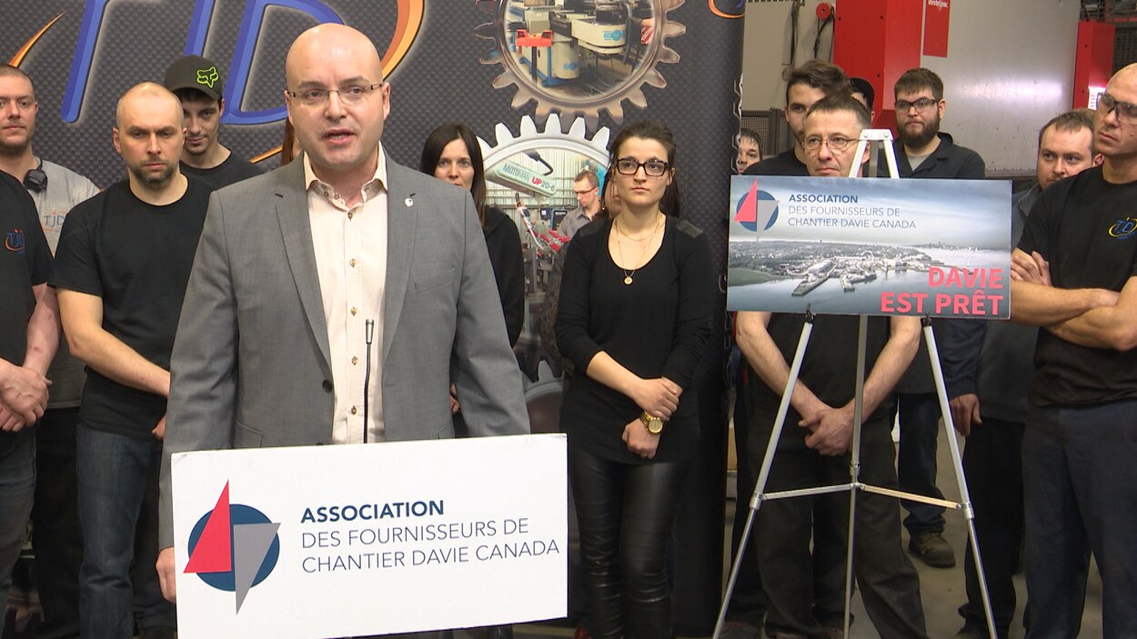 RivièreduLoup appuie Chantier Davie Canada RadioCanada