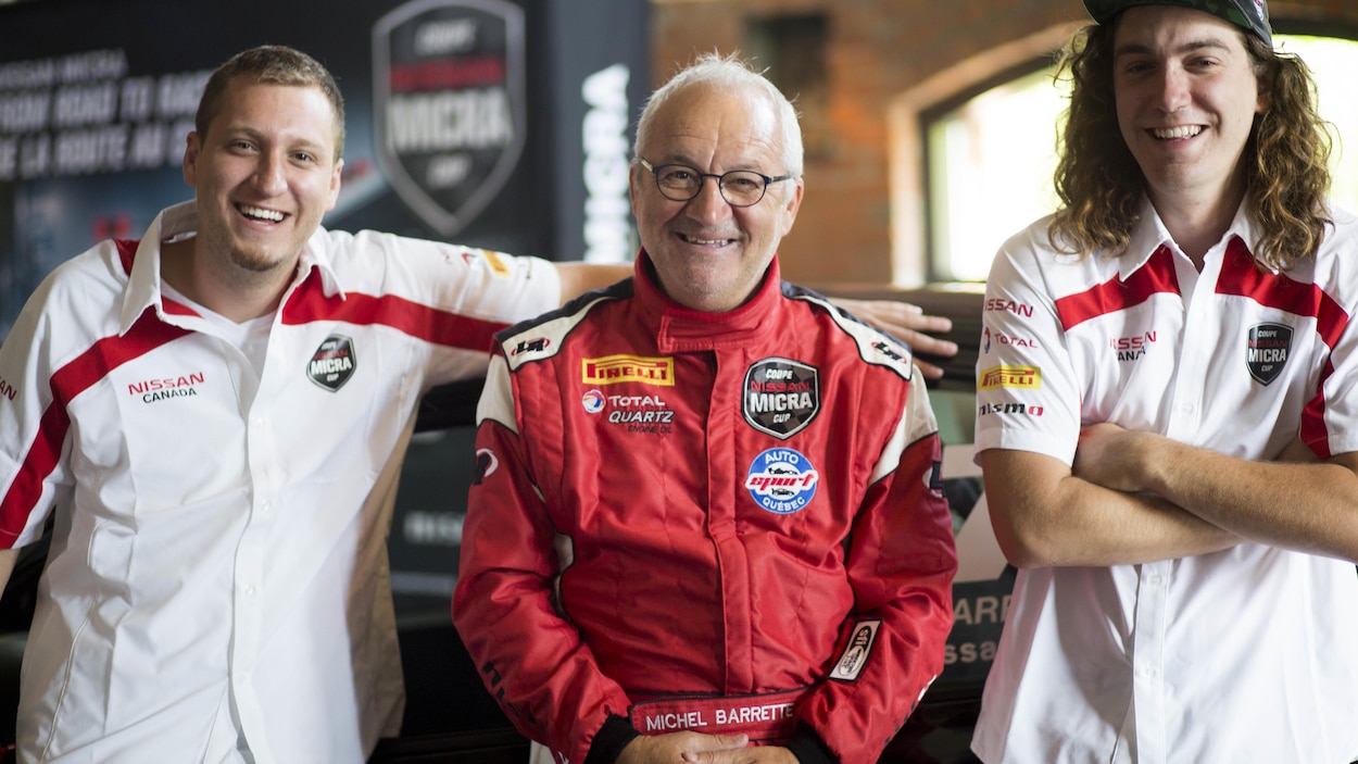 Michel Barrette Pour La Premiere Fois Au Gp3r En Tant Que Pilote Radio Canada Ca