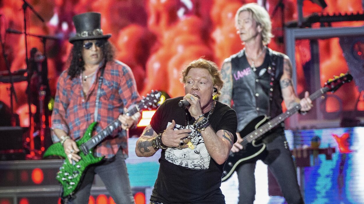 Un risque d’orage à Moncton plane sur le spectacle de Guns N’ Roses ...