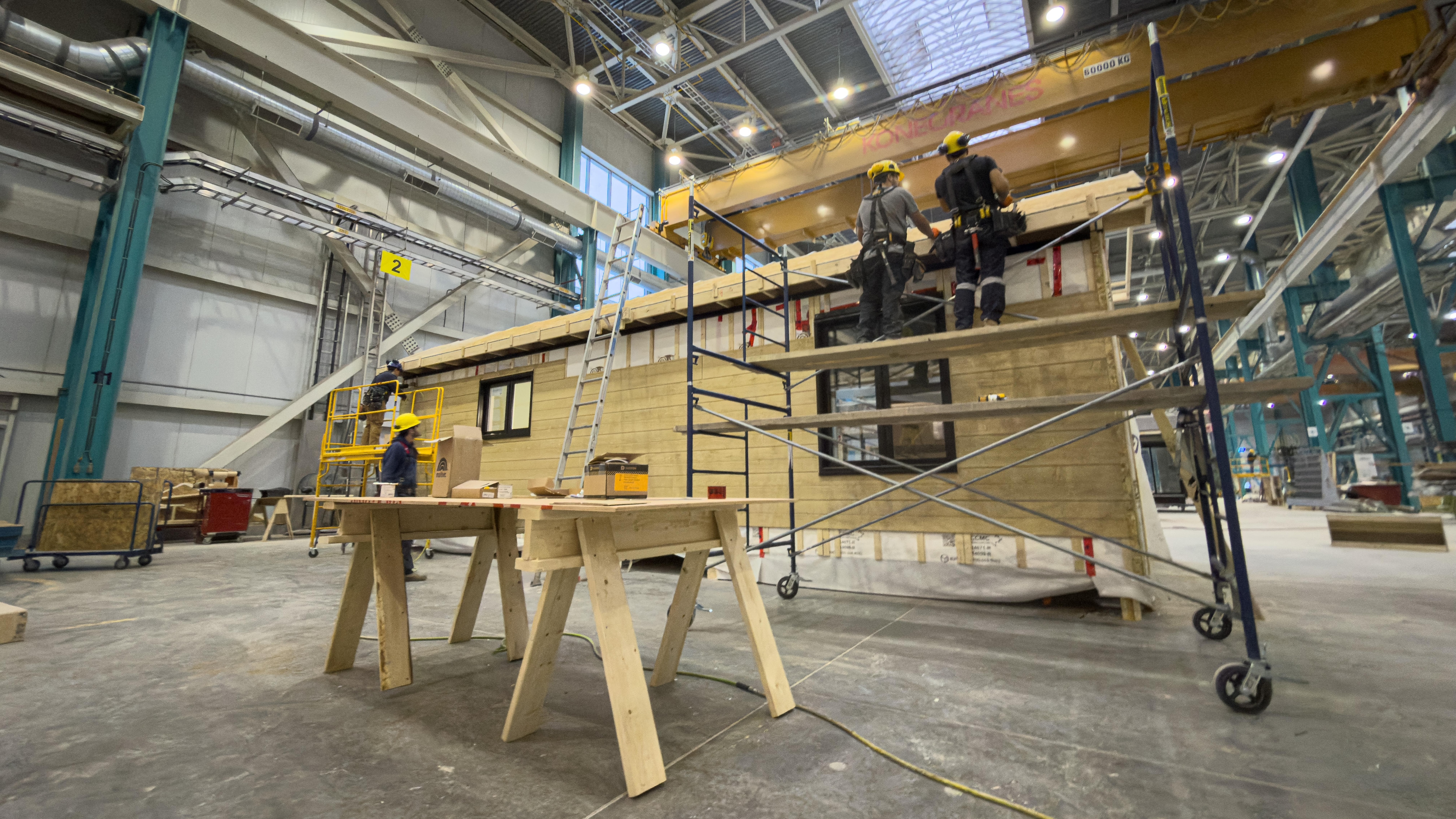 La préfabrication des bâtiments s’automatise
