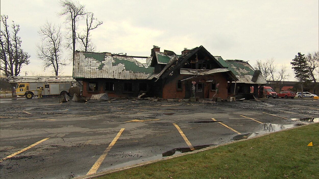 Incendie suspect dans un restaurant de BaieD'Urfé RadioCanada